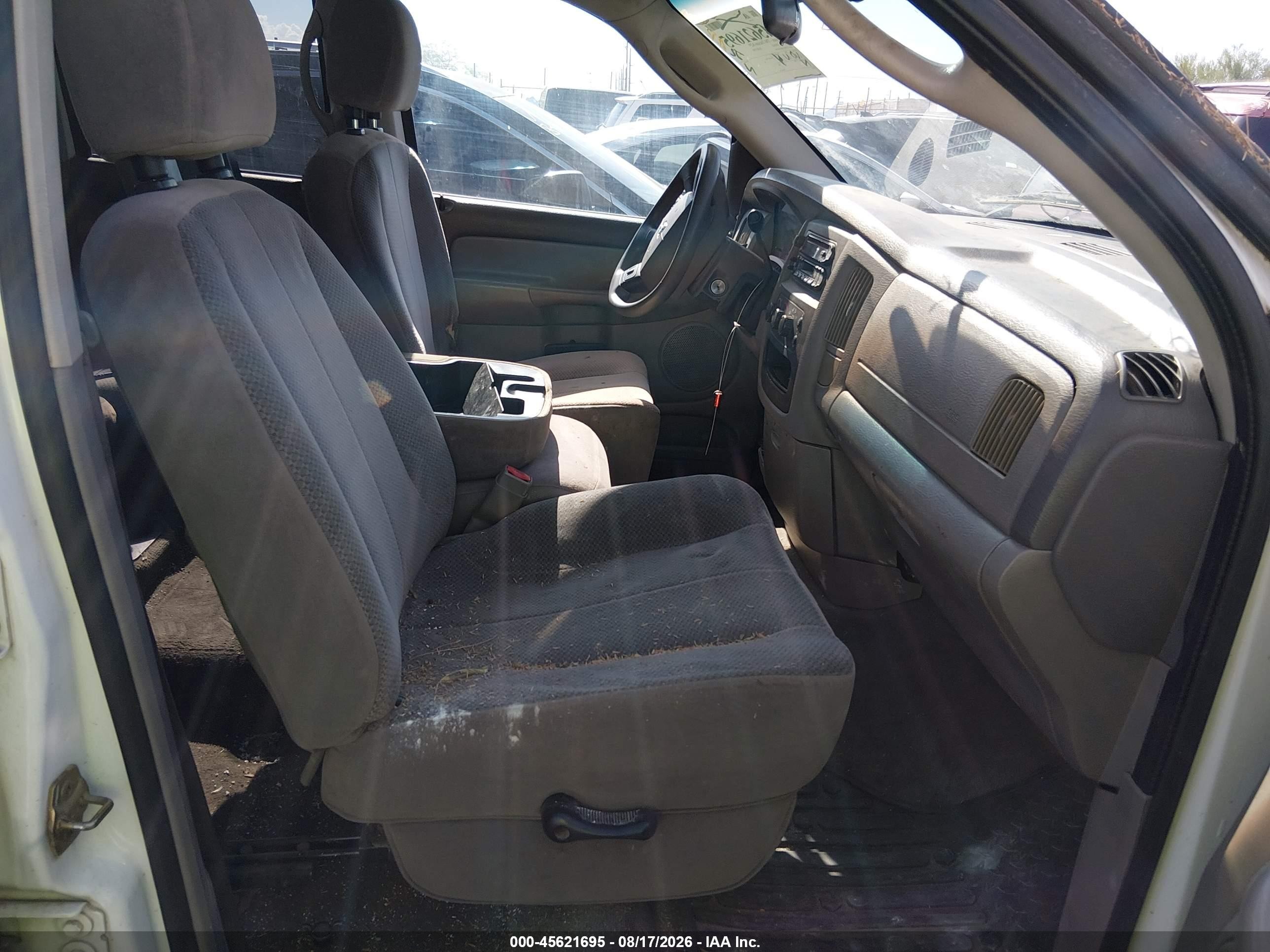 2005 Dodge Ram 1500 Slt/laramie White vin: 1D7HA18N95J565392