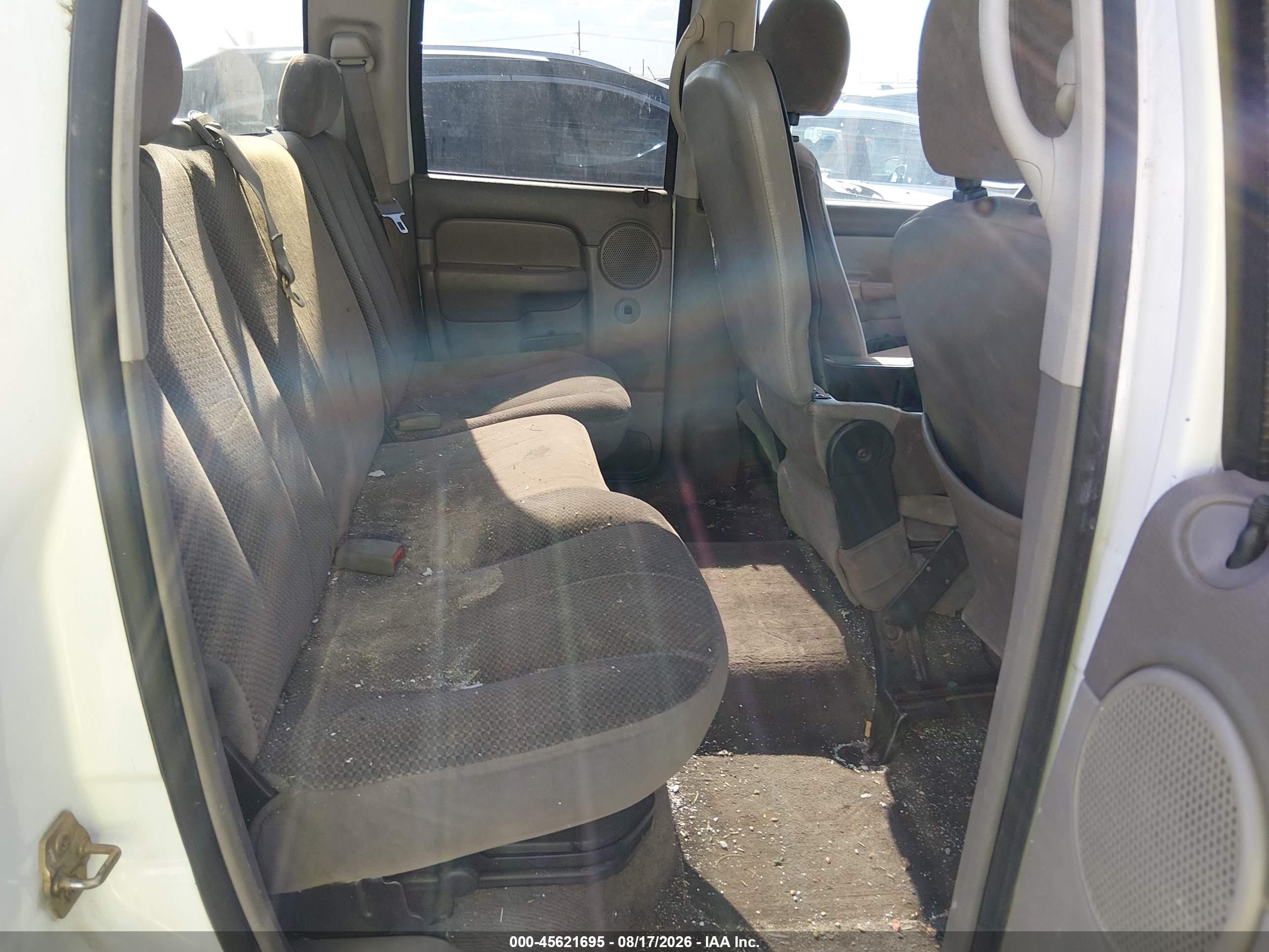 2005 Dodge Ram 1500 Slt/laramie White vin: 1D7HA18N95J565392