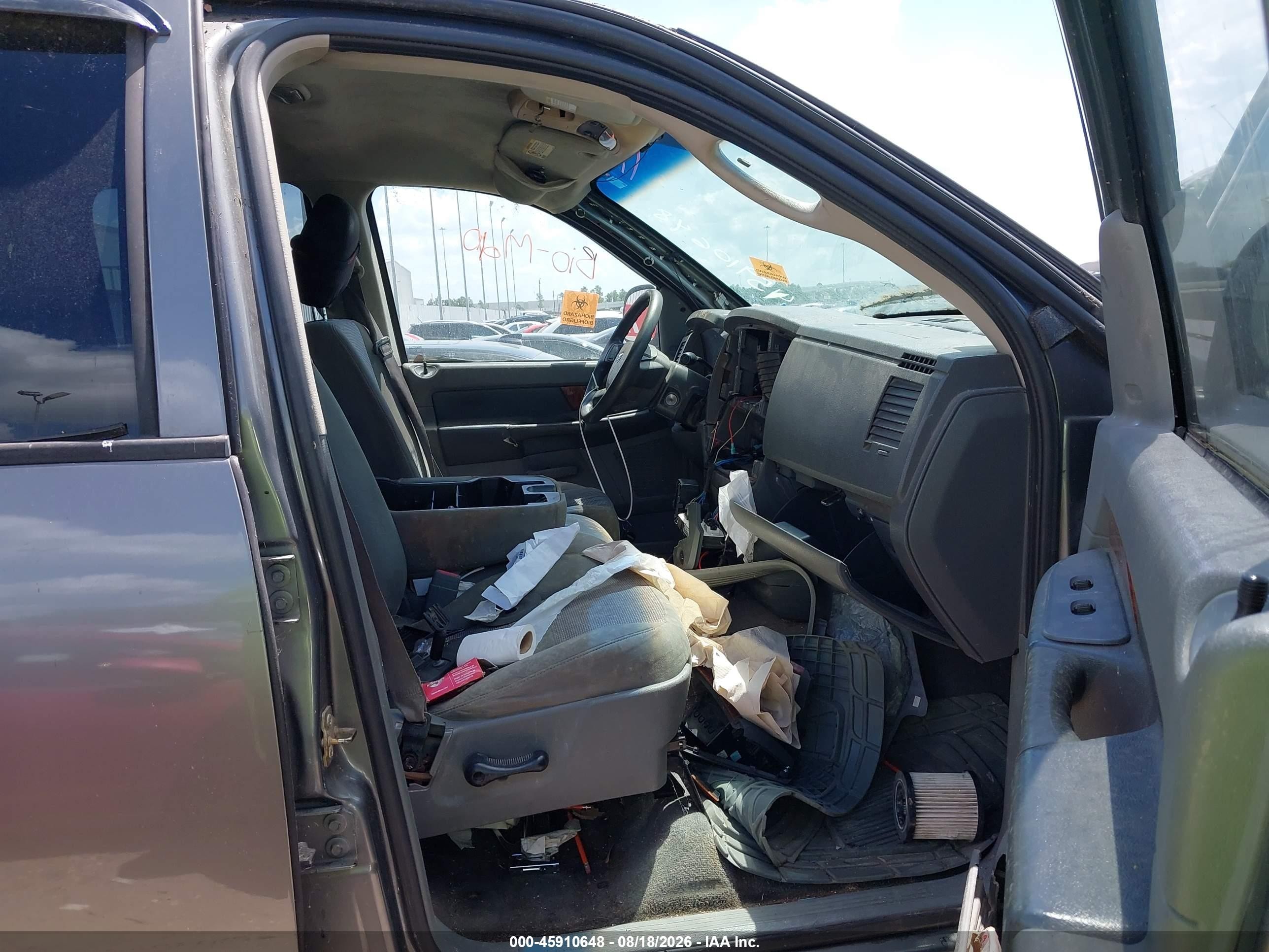 2006 Dodge Ram 1500 Slt Gray vin: 1D7HA18N96S511201