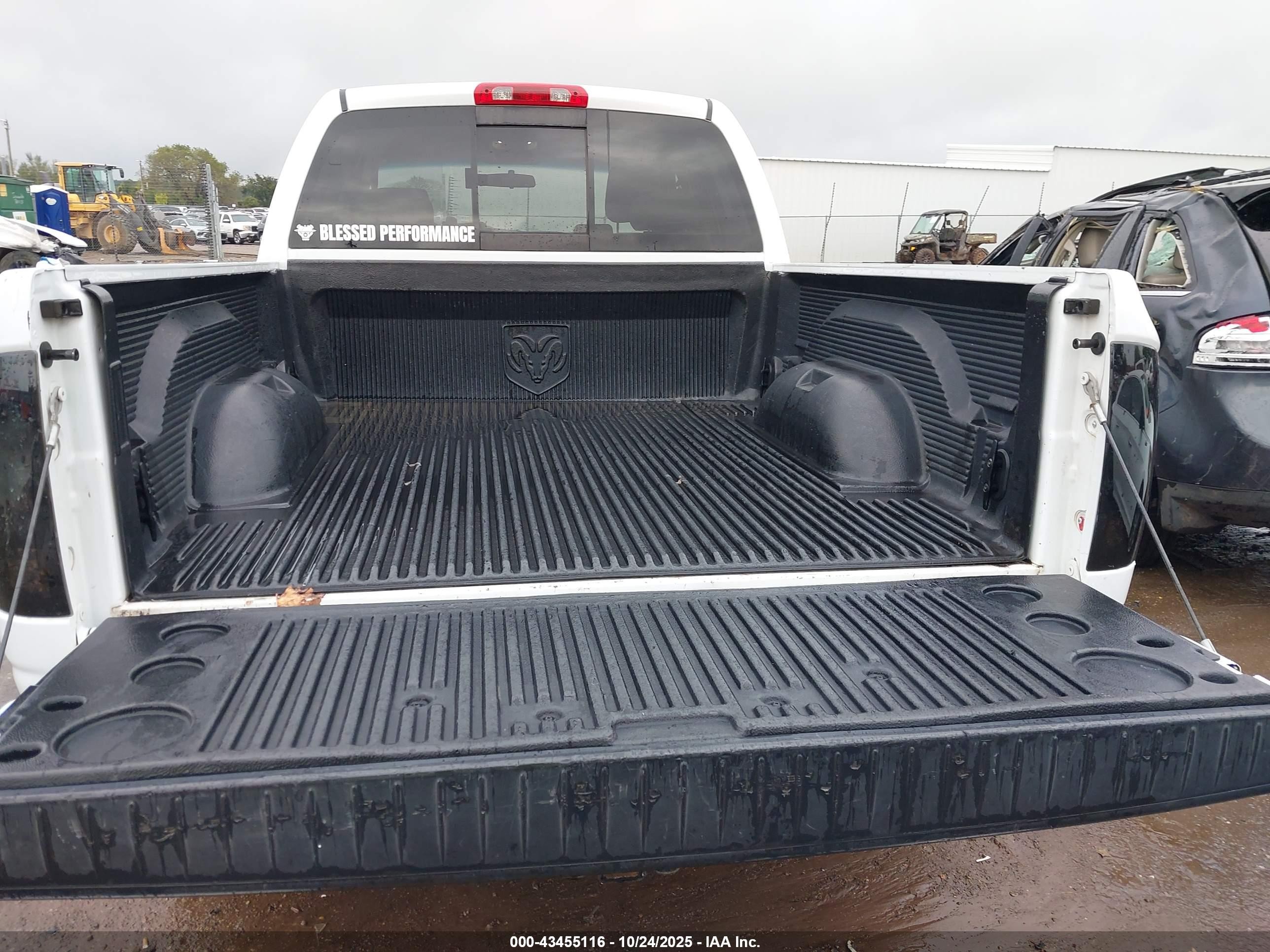 2006 Dodge Ram 1500 Slt White vin: 1D7HA18N96S591213