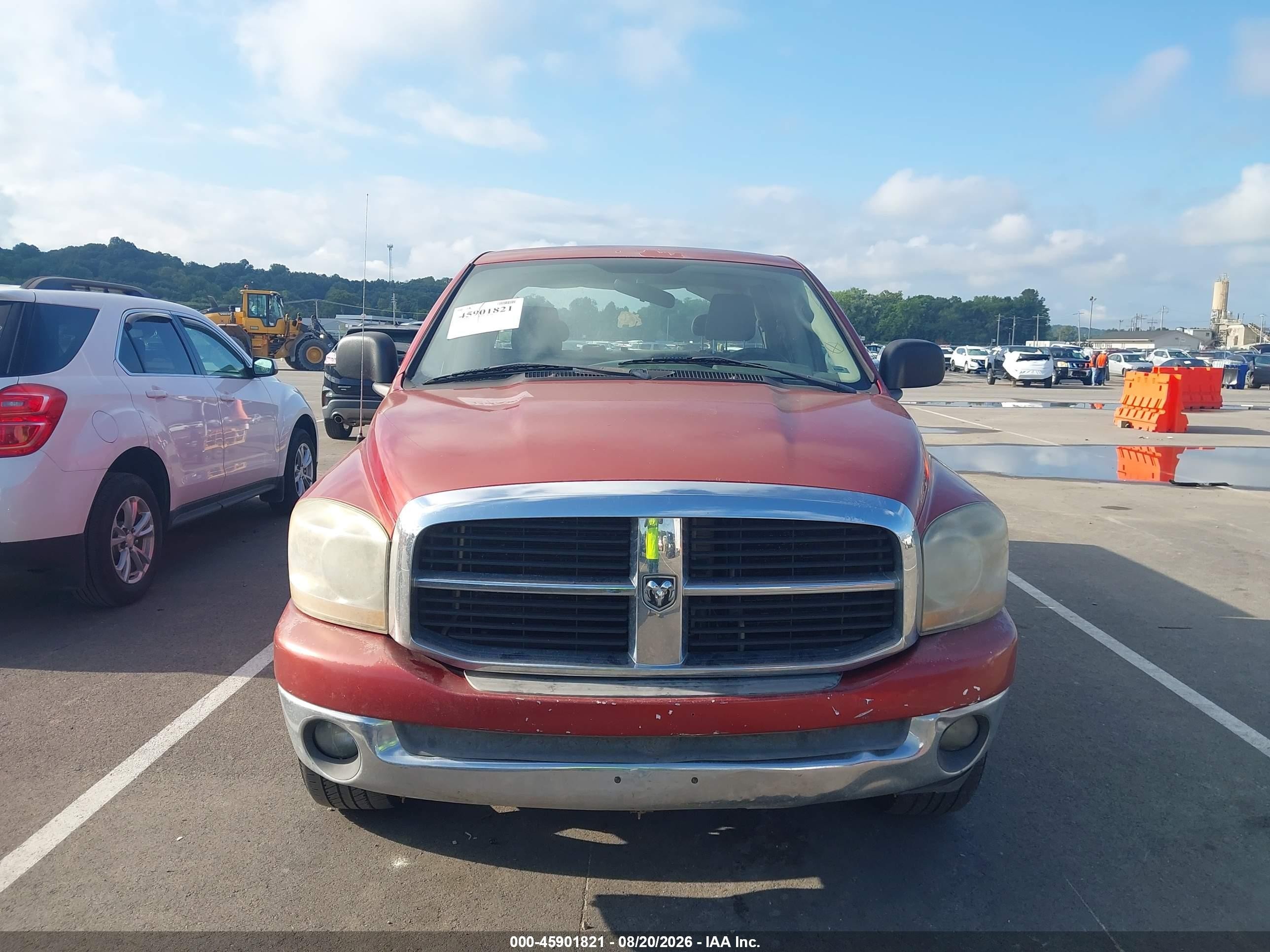 2006 Dodge Ram 1500 Slt Red vin: 1D7HA18N96S606700