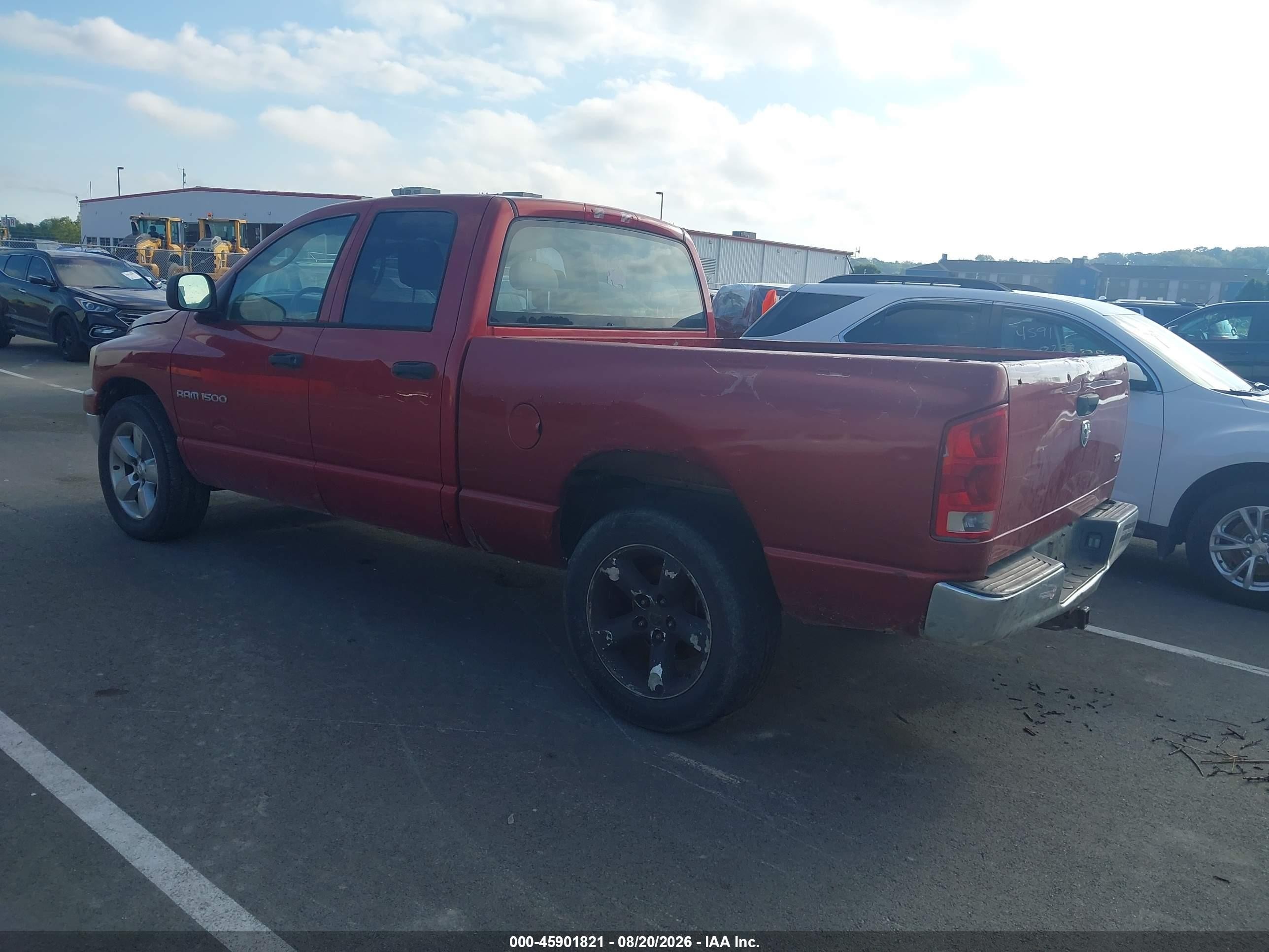 2006 Dodge Ram 1500 Slt Red vin: 1D7HA18N96S606700