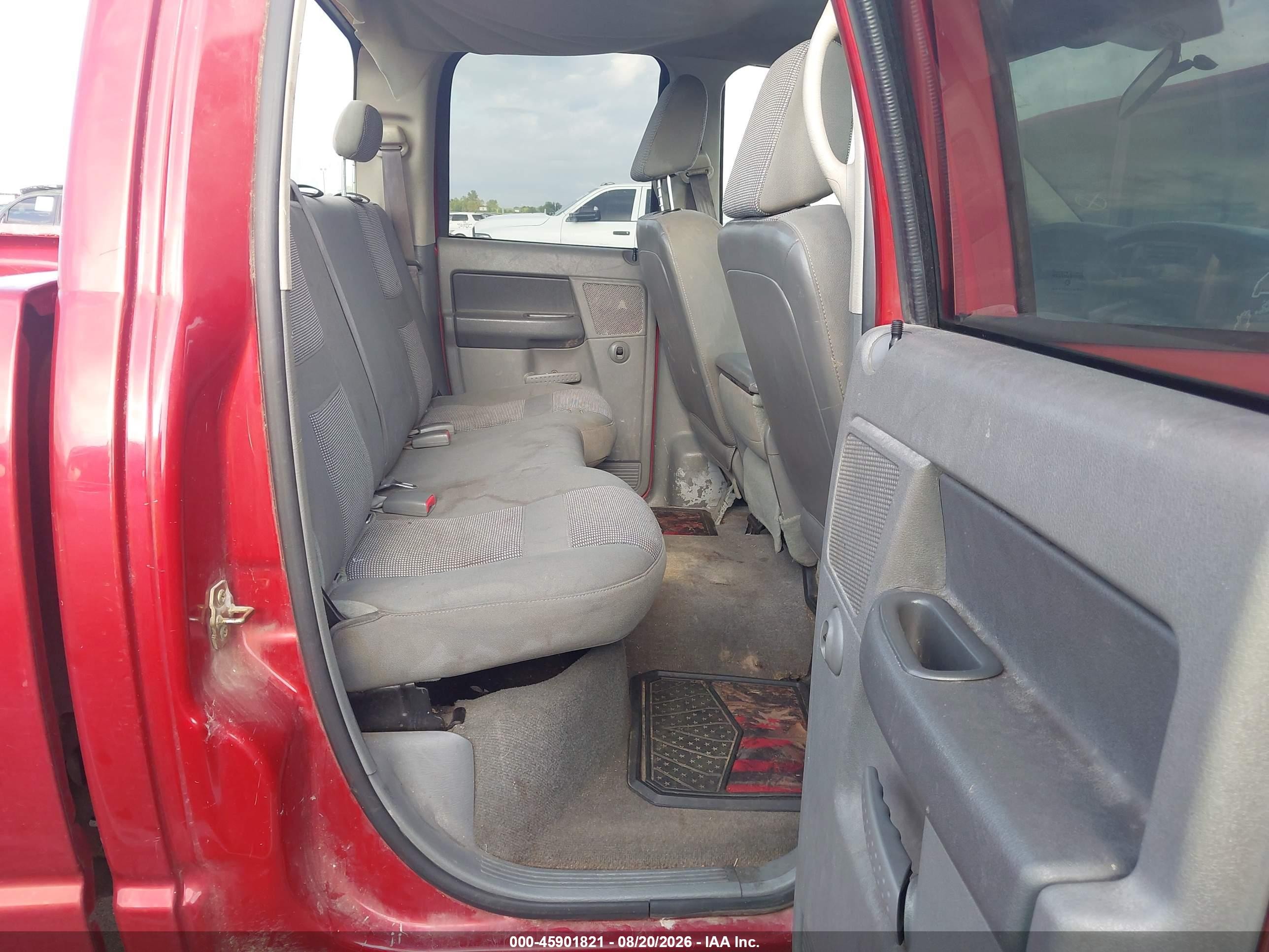 2006 Dodge Ram 1500 Slt Red vin: 1D7HA18N96S606700