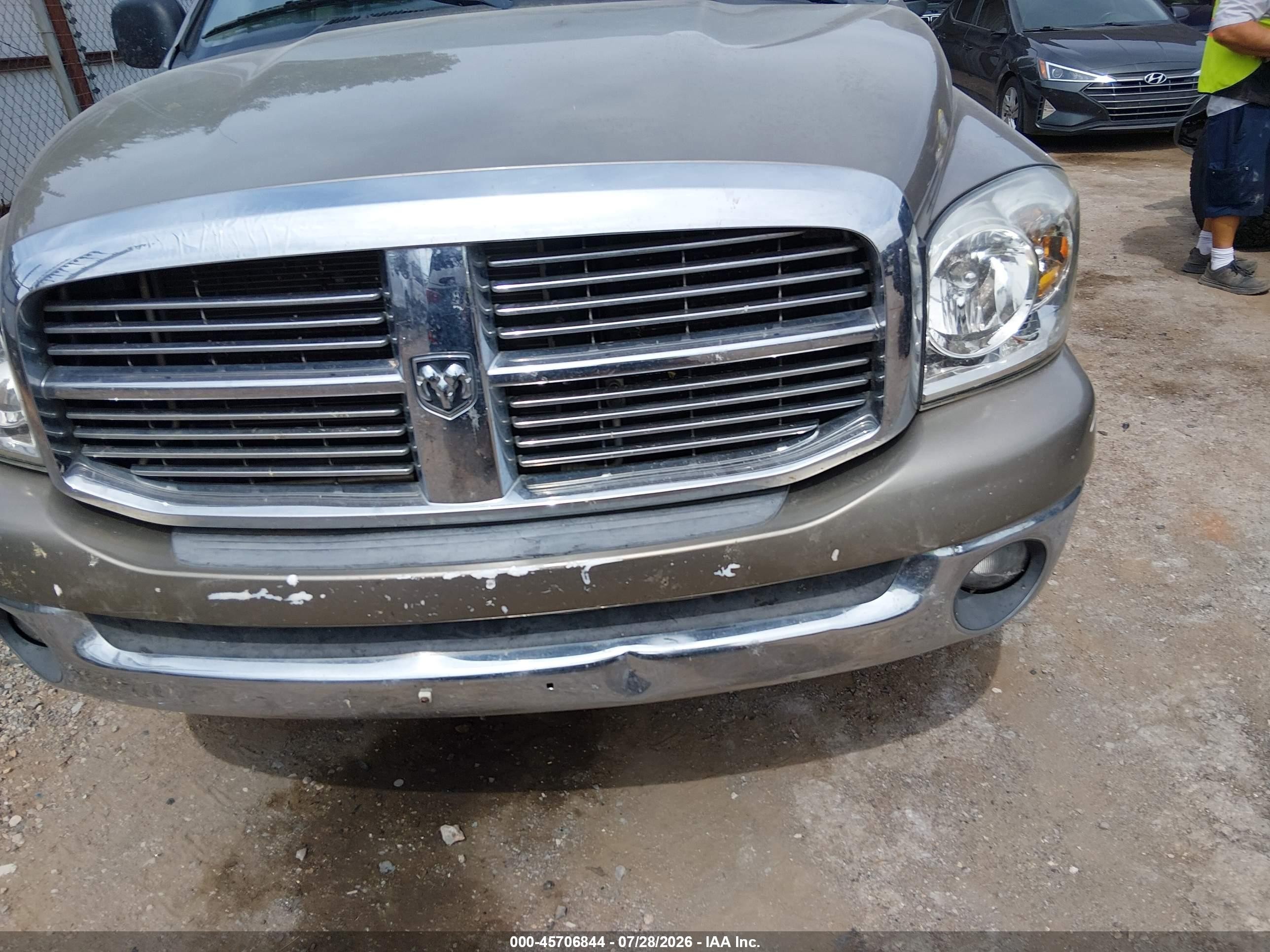 2006 Dodge Ram 1500 Slt Brown vin: 1D7HA18N96S688184