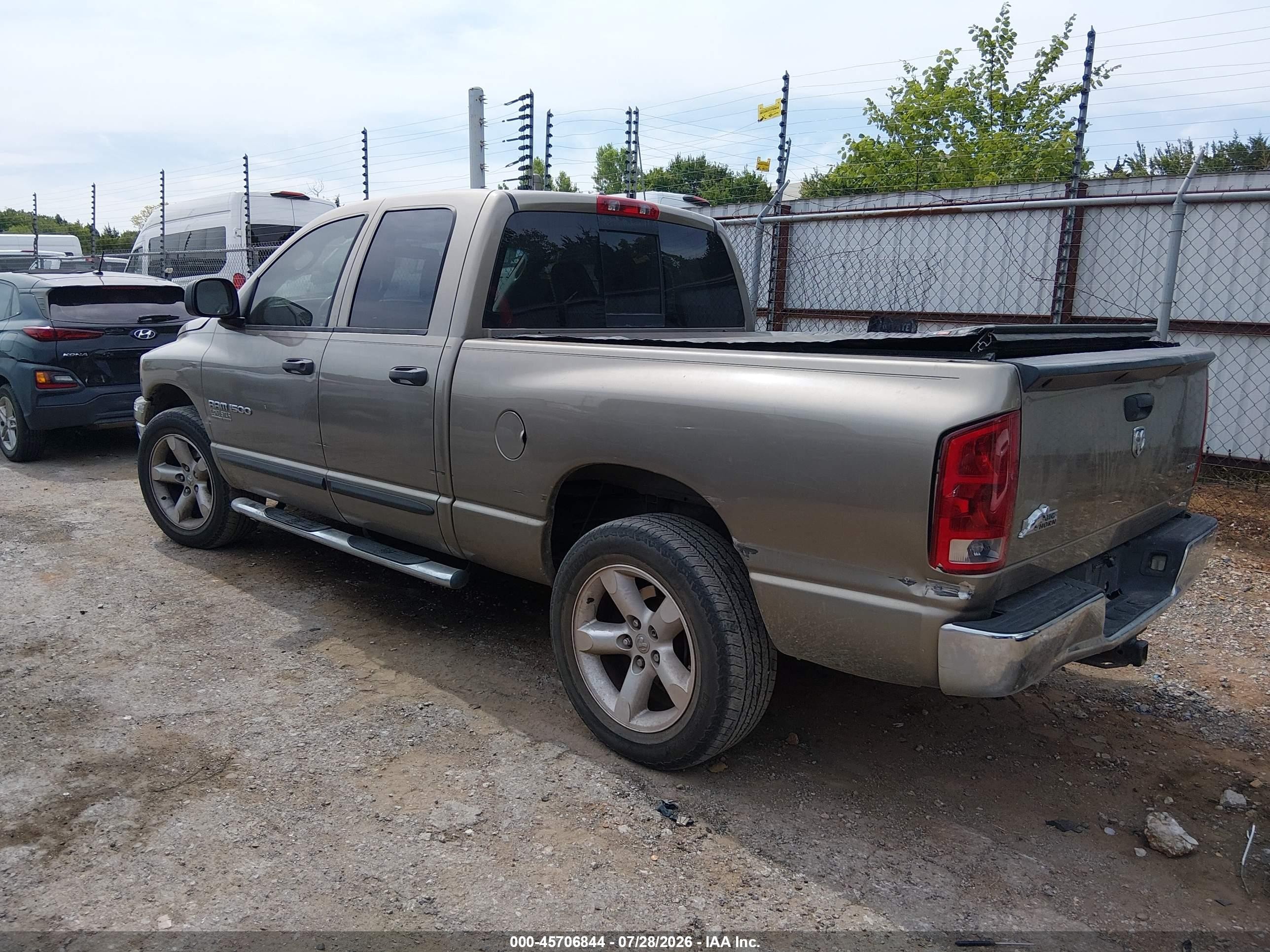 2006 Dodge Ram 1500 Slt Brown vin: 1D7HA18N96S688184