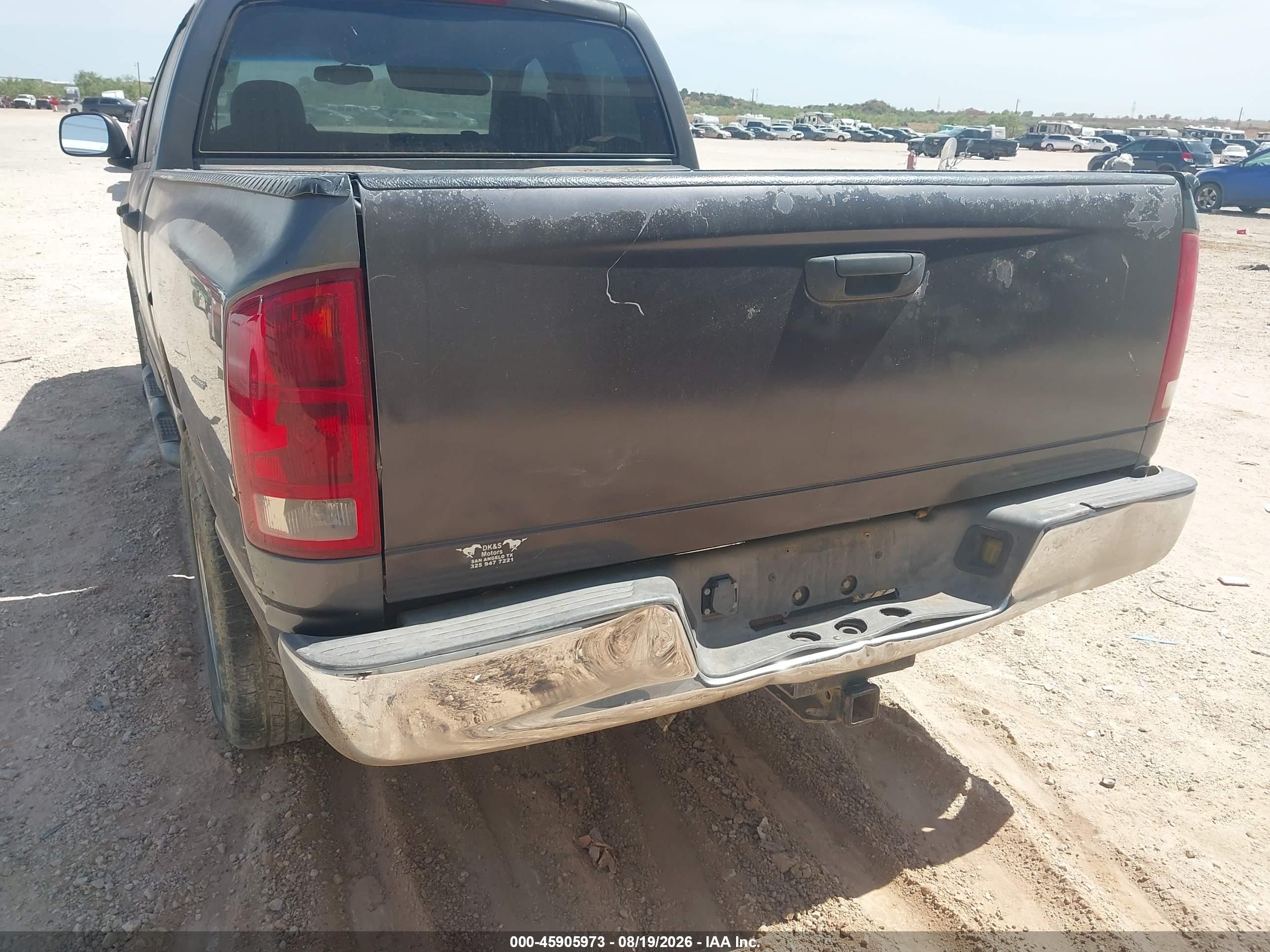 2002 Dodge Ram 1500 St Серый vin: 1D7HA18NX2S608921