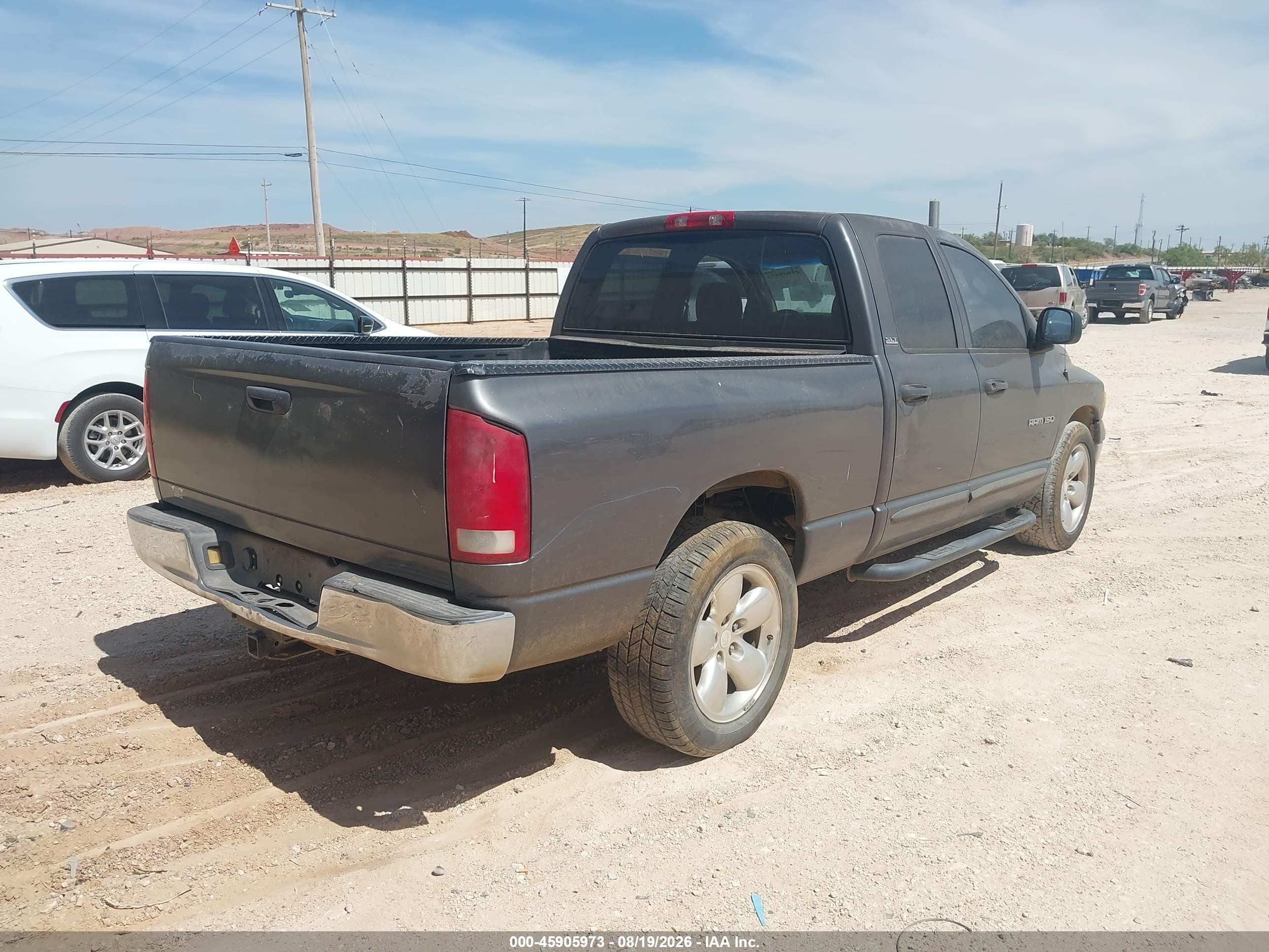 2002 Dodge Ram 1500 St Серый vin: 1D7HA18NX2S608921