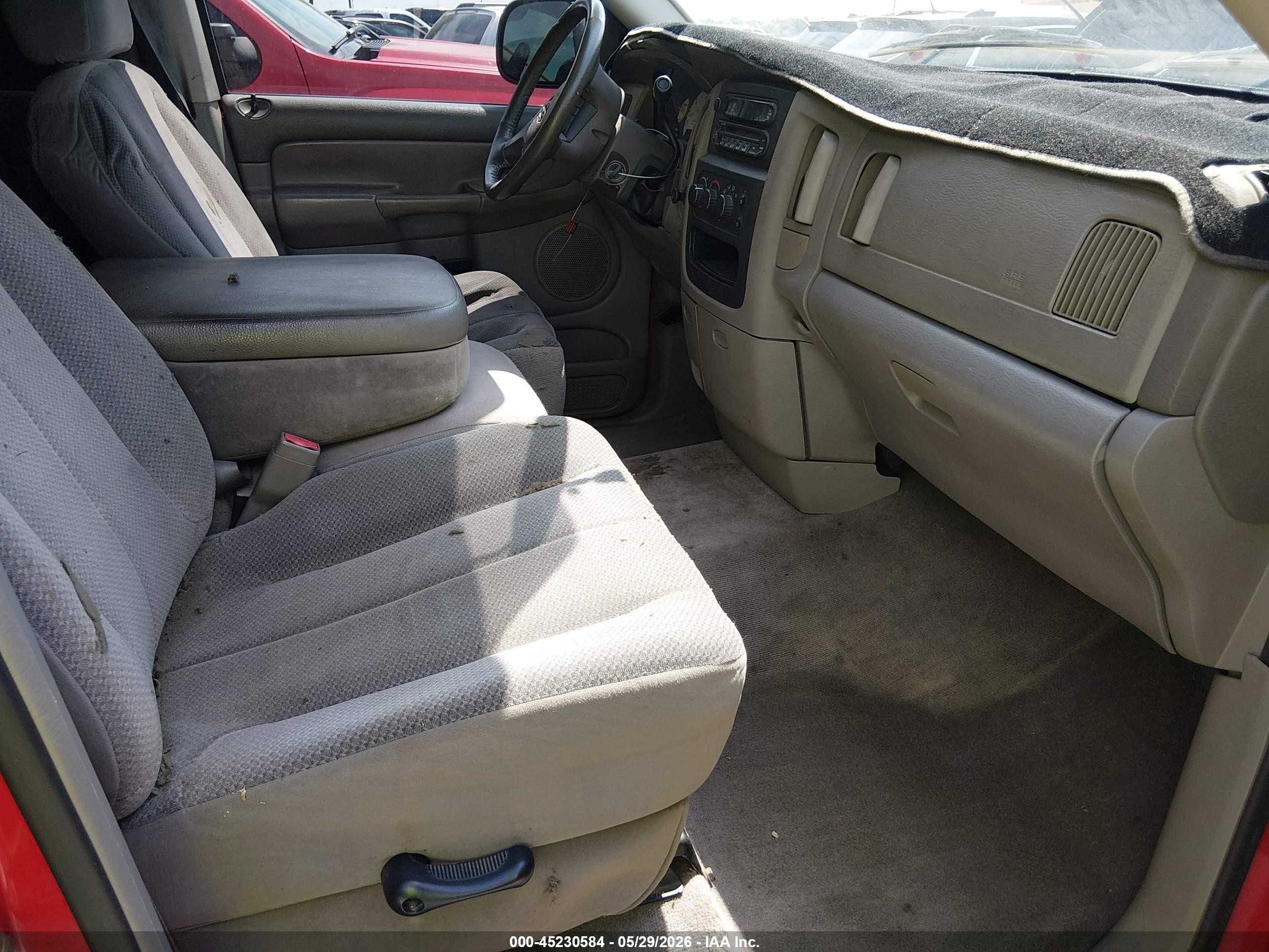 2003 Dodge Ram 1500   Red vin: 1D7HA18NX3J539168