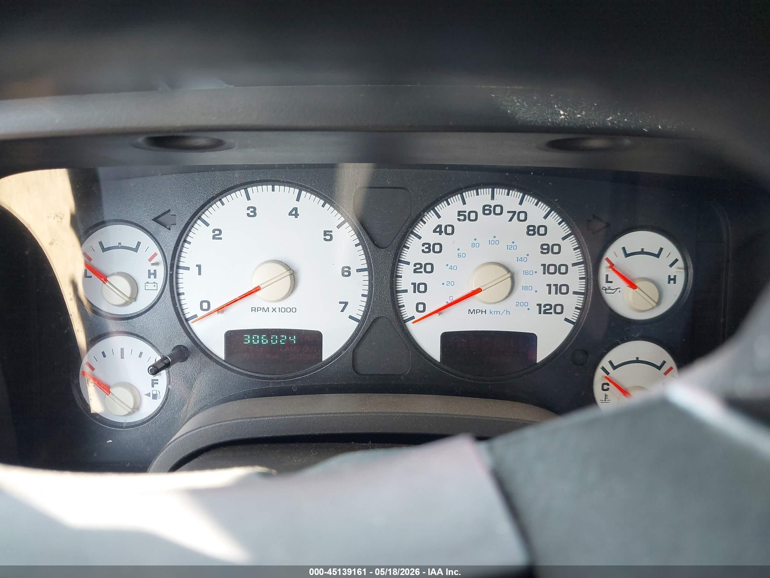 2003 Dodge Ram 1500 Slt/laramie/st Red vin: 1D7HA18NX3J598270