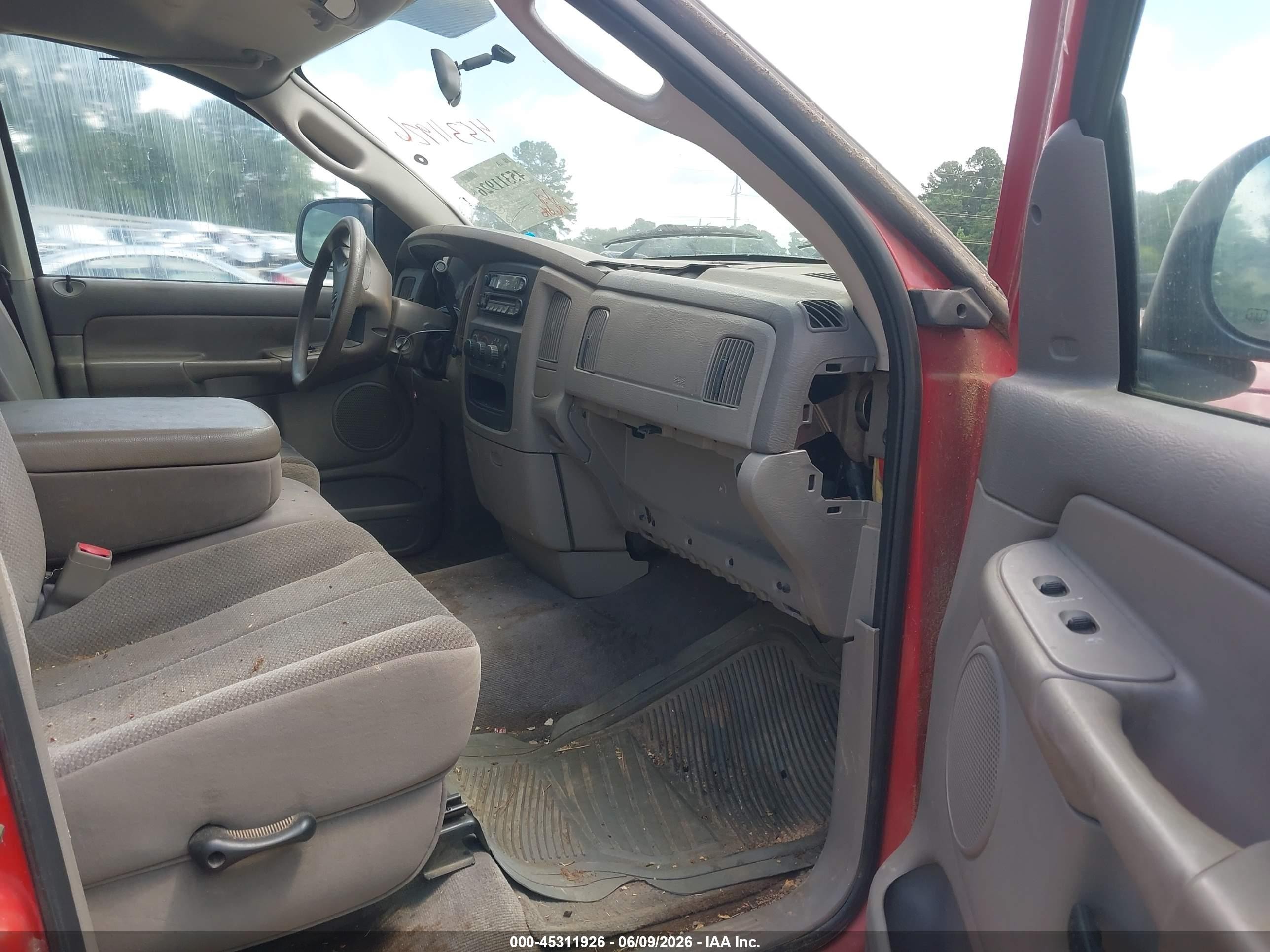 2003 Dodge Ram 1500 Slt/laramie/st Red vin: 1D7HA18NX3S229693