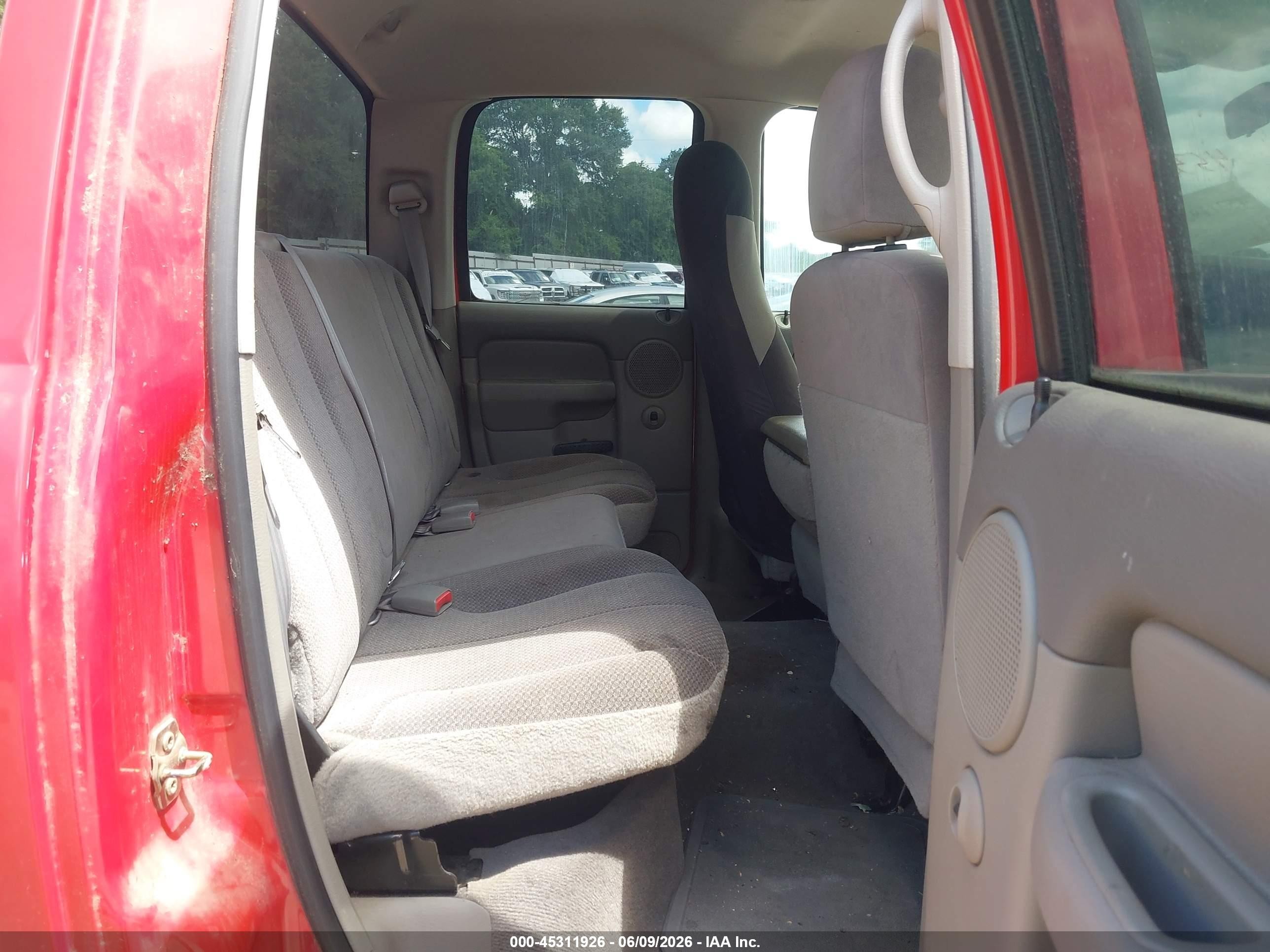 2003 Dodge Ram 1500 Slt/laramie/st Red vin: 1D7HA18NX3S229693