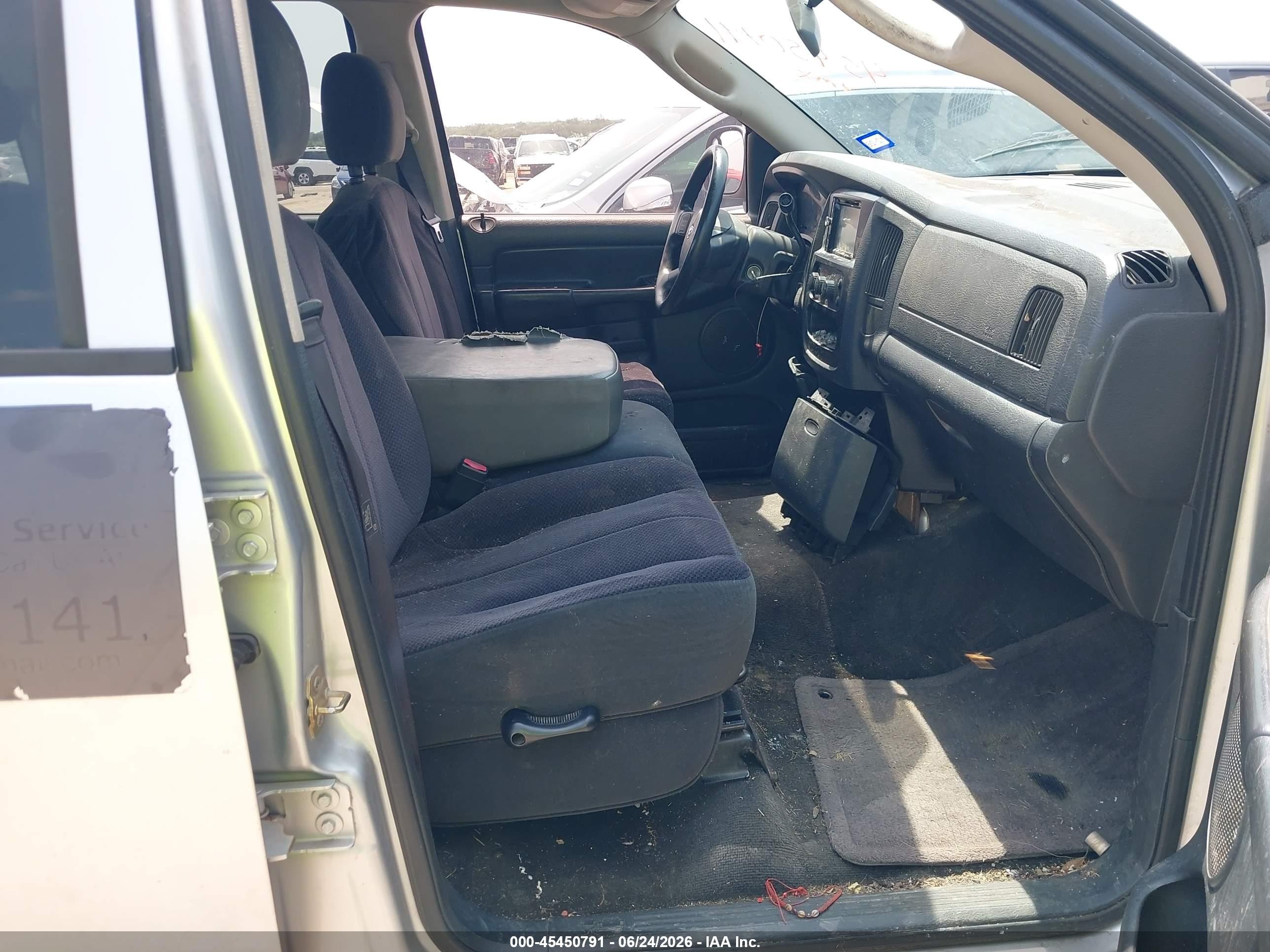 2004 Dodge Ram 1500 Slt/laramie Silver vin: 1D7HA18NX4J263544