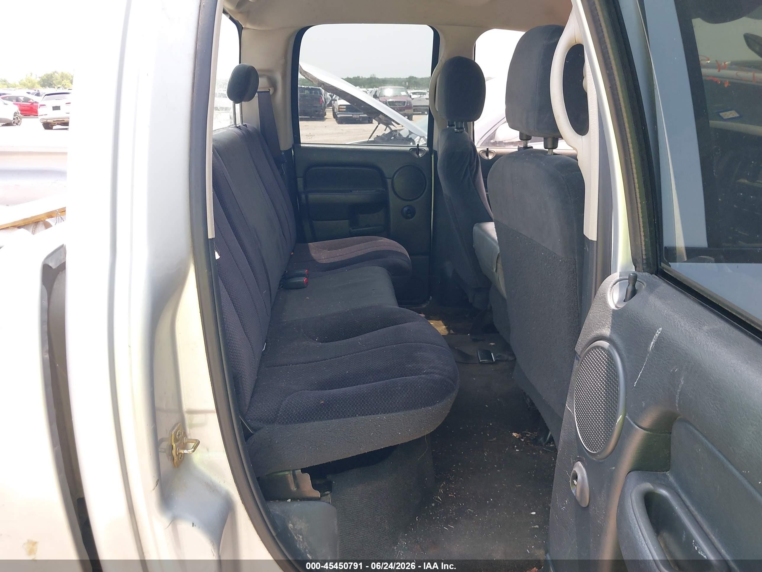 2004 Dodge Ram 1500 Slt/laramie Silver vin: 1D7HA18NX4J263544