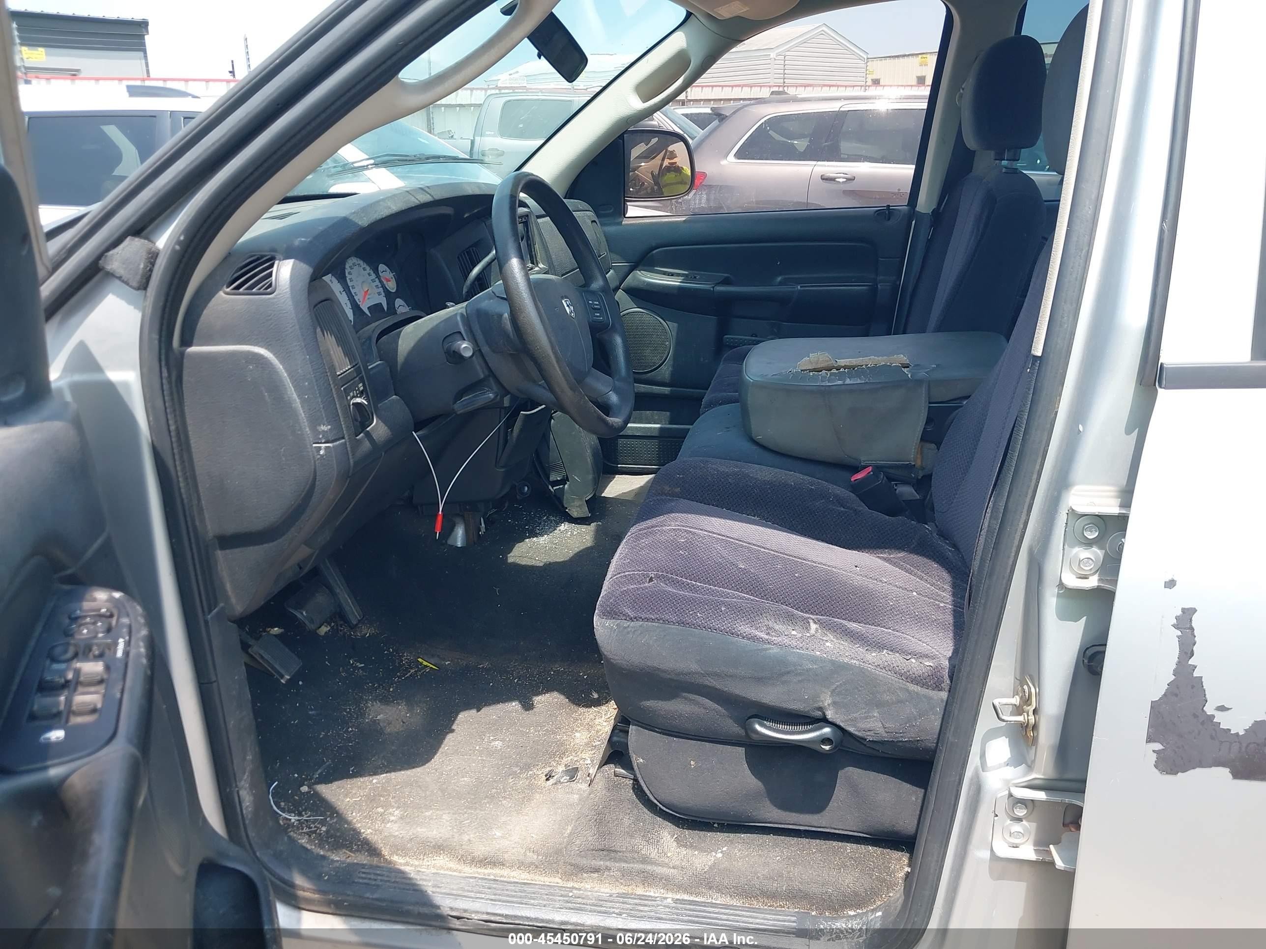 2004 Dodge Ram 1500 Slt/laramie Silver vin: 1D7HA18NX4J263544