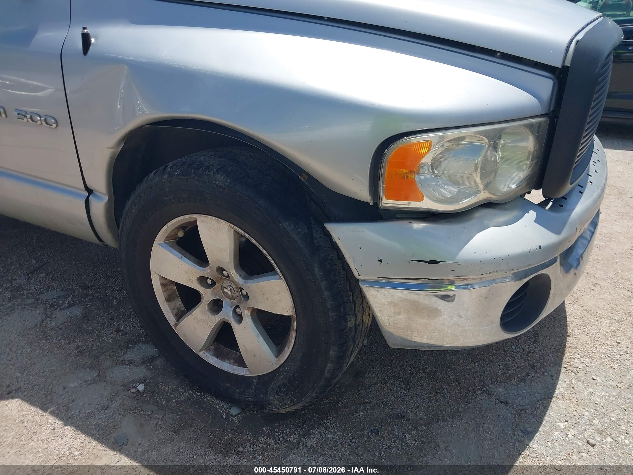 2004 Dodge Ram 1500 Slt/laramie Silver vin: 1D7HA18NX4J263544