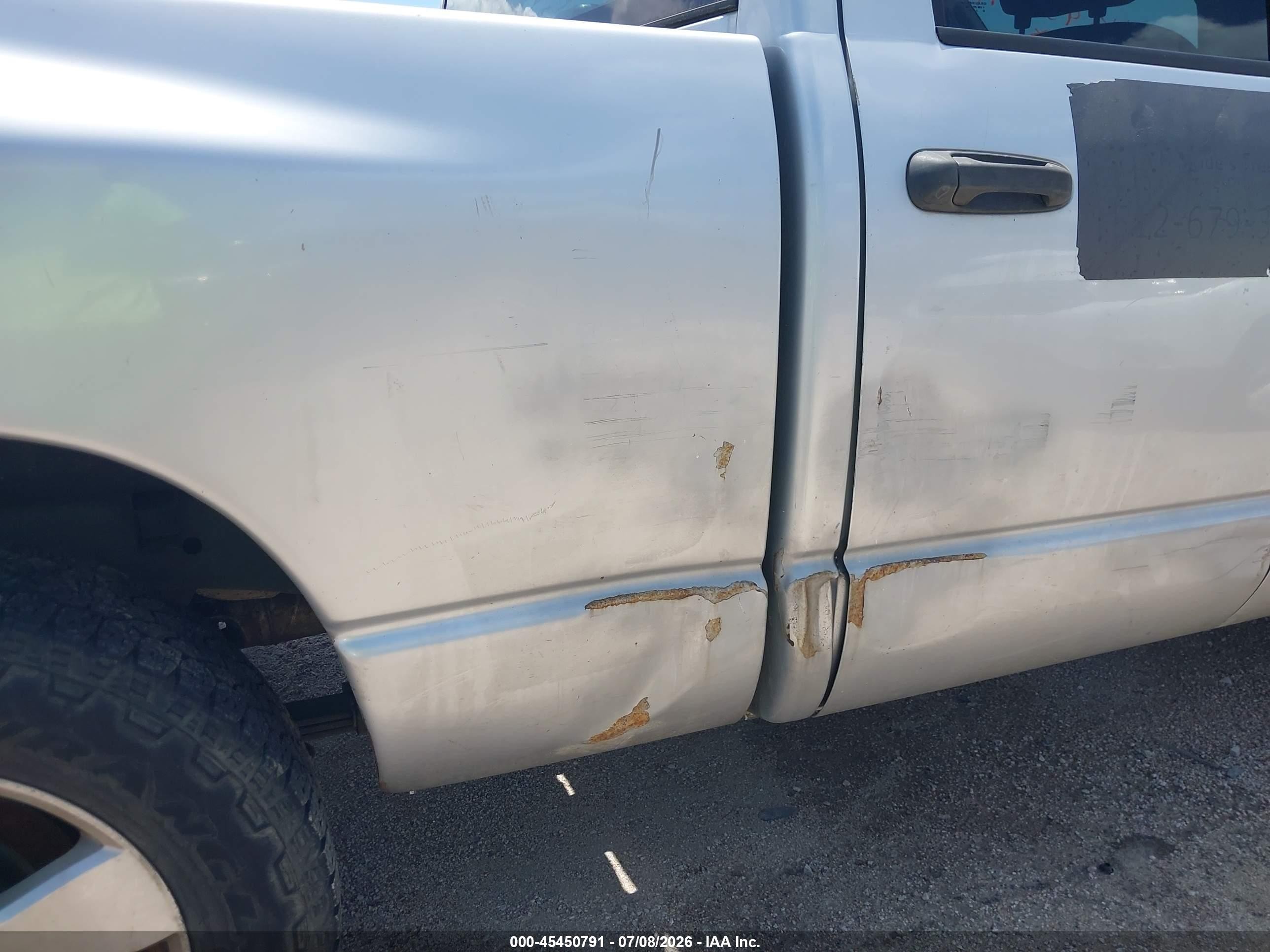 2004 Dodge Ram 1500 Slt/laramie Silver vin: 1D7HA18NX4J263544