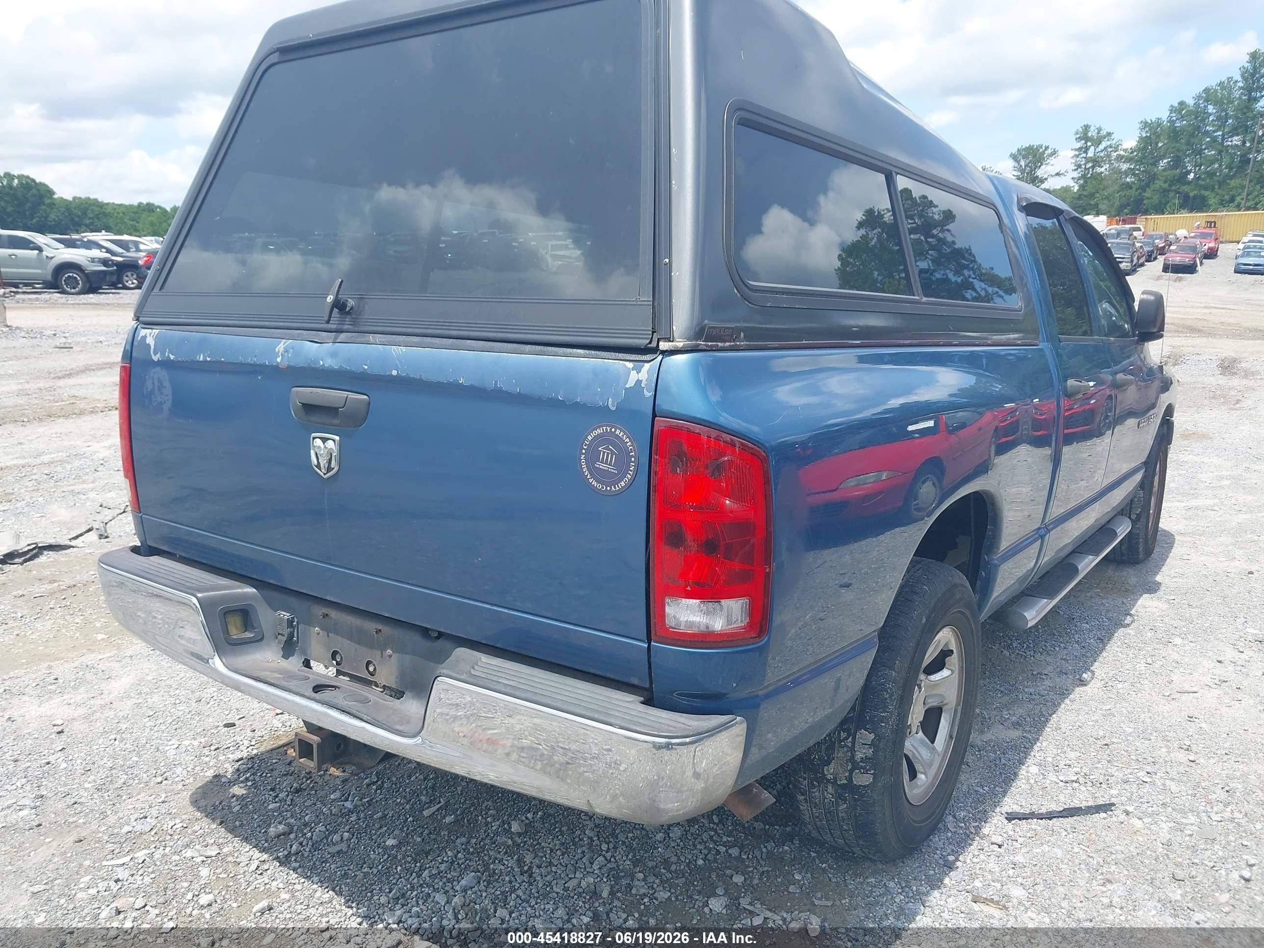 2004 Dodge Ram 1500 Slt/laramie Blue vin: 1D7HA18NX4S550246