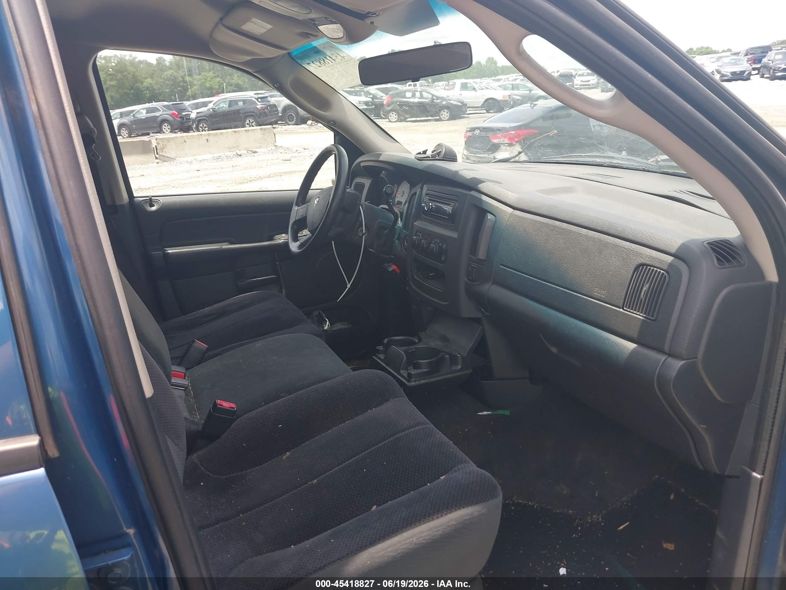 2004 Dodge Ram 1500 Slt/laramie Blue vin: 1D7HA18NX4S550246