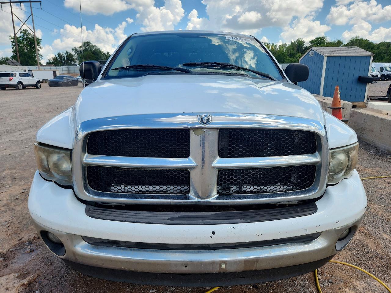 2004 Dodge Ram 1500 St White vin: 1D7HA18NX4S611983