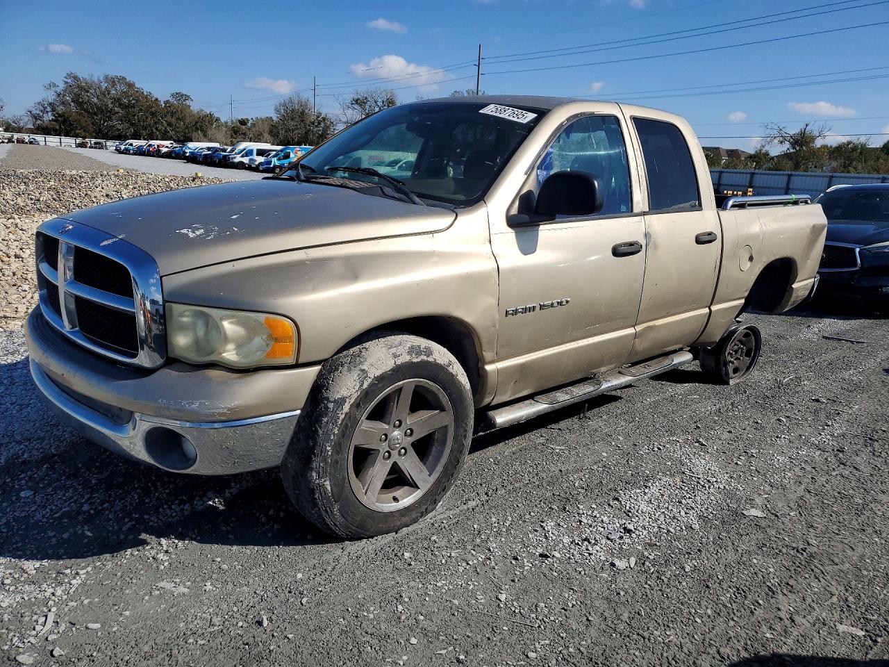 2004 Dodge Ram 1500 St Gold vin: 1D7HA18NX4S672976