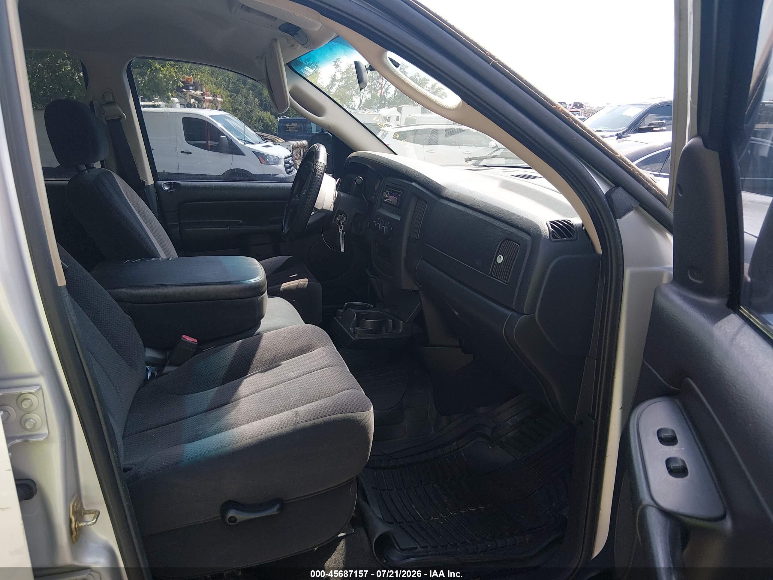 2005 Dodge Ram 1500 Slt/laramie Серый vin: 1D7HA18NX5S159499