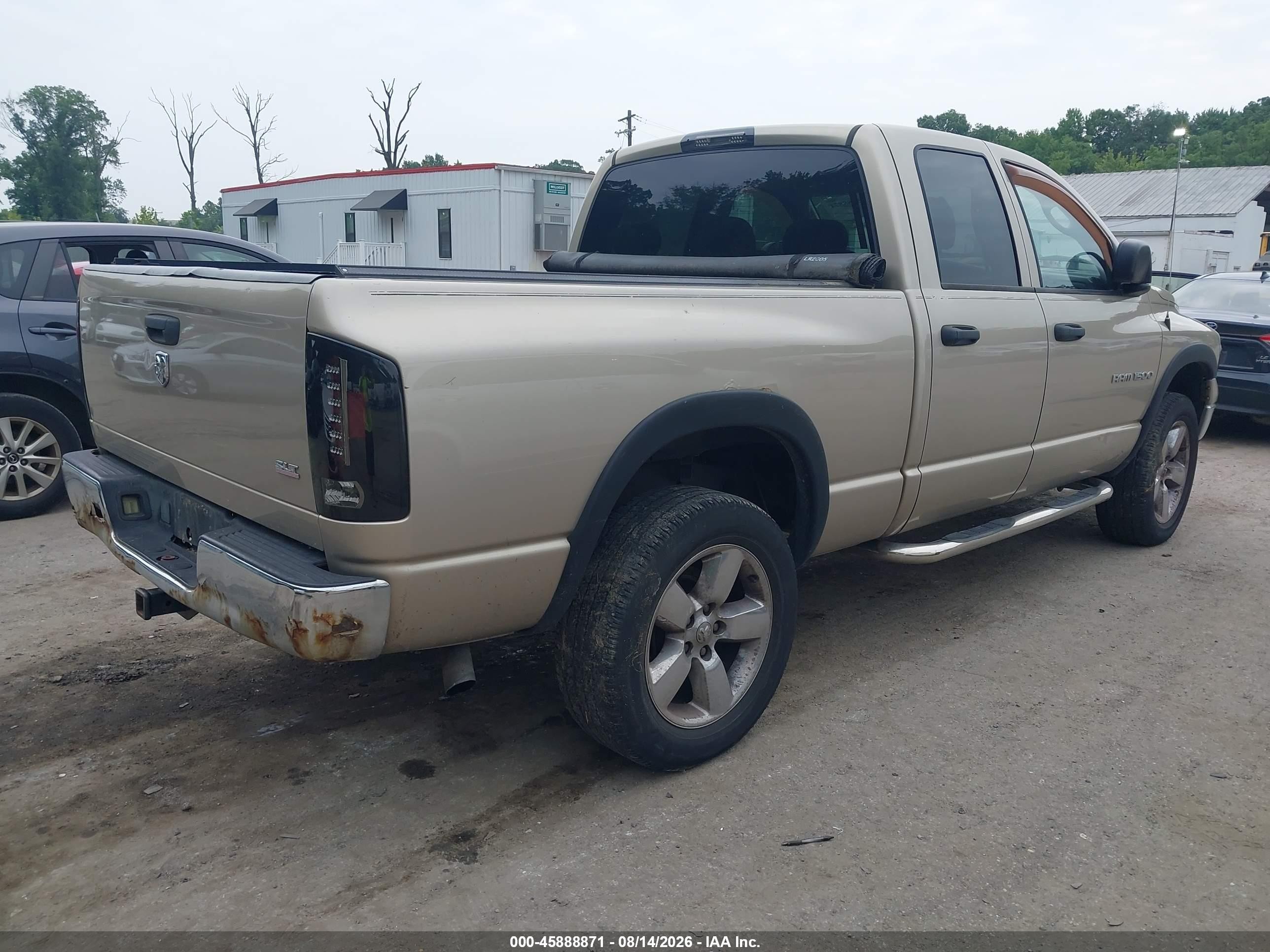 2005 Dodge Ram 1500 Slt/laramie Gold vin: 1D7HA18NX5S179607