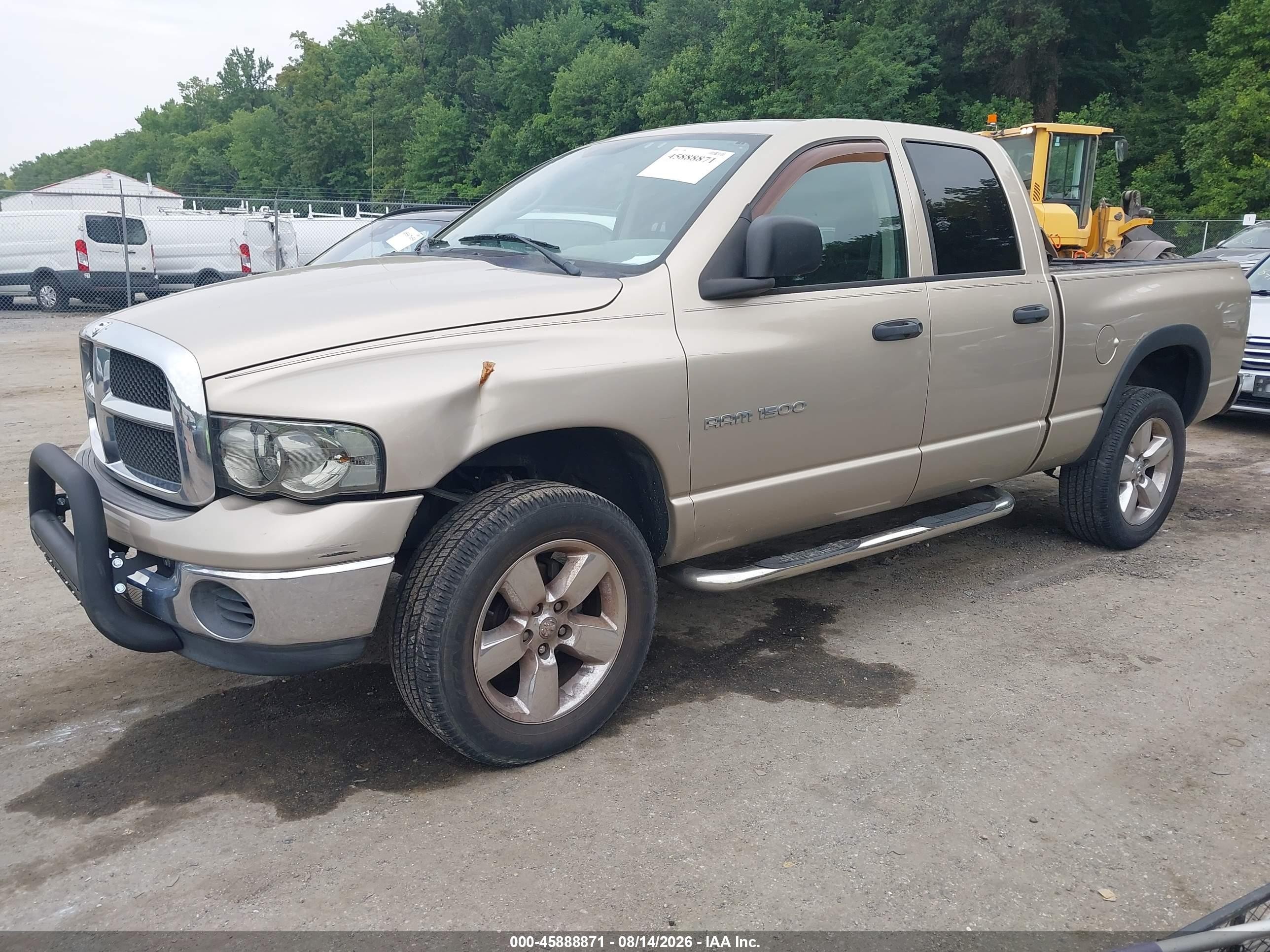 2005 Dodge Ram 1500 Slt/laramie Gold vin: 1D7HA18NX5S179607