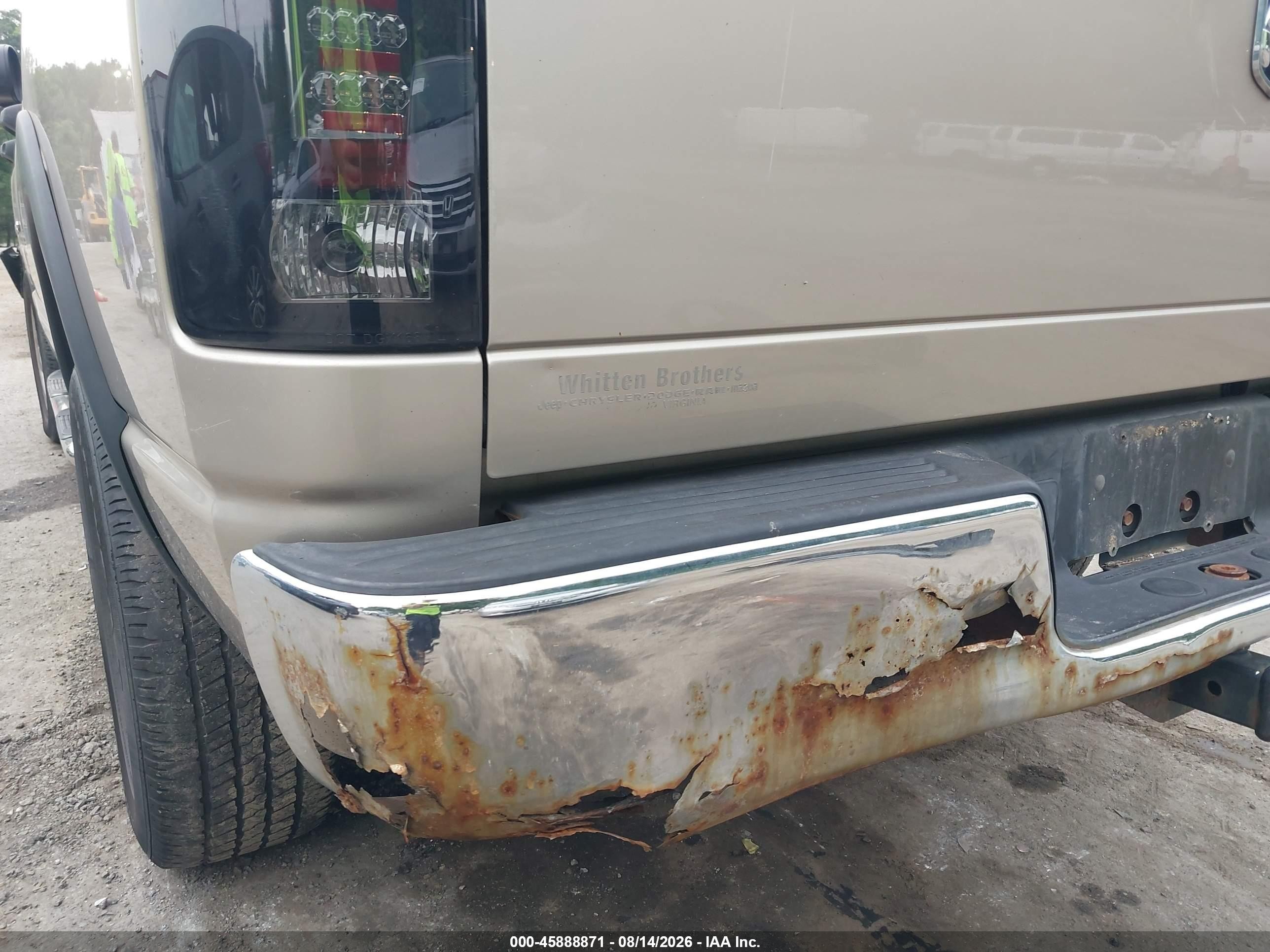2005 Dodge Ram 1500 Slt/laramie Gold vin: 1D7HA18NX5S179607