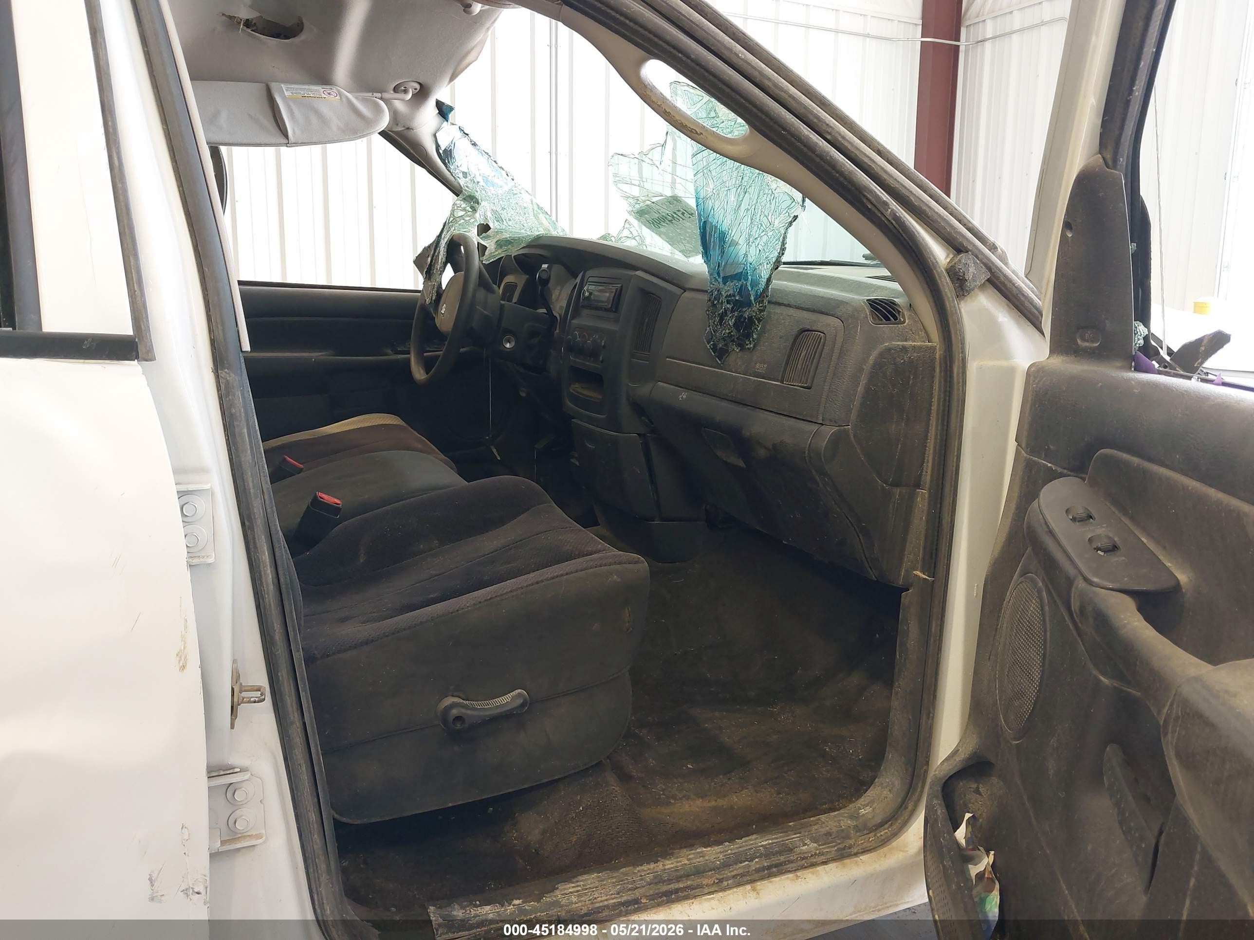 2005 Dodge Ram 1500 Slt/laramie White vin: 1D7HA18NX5S196312