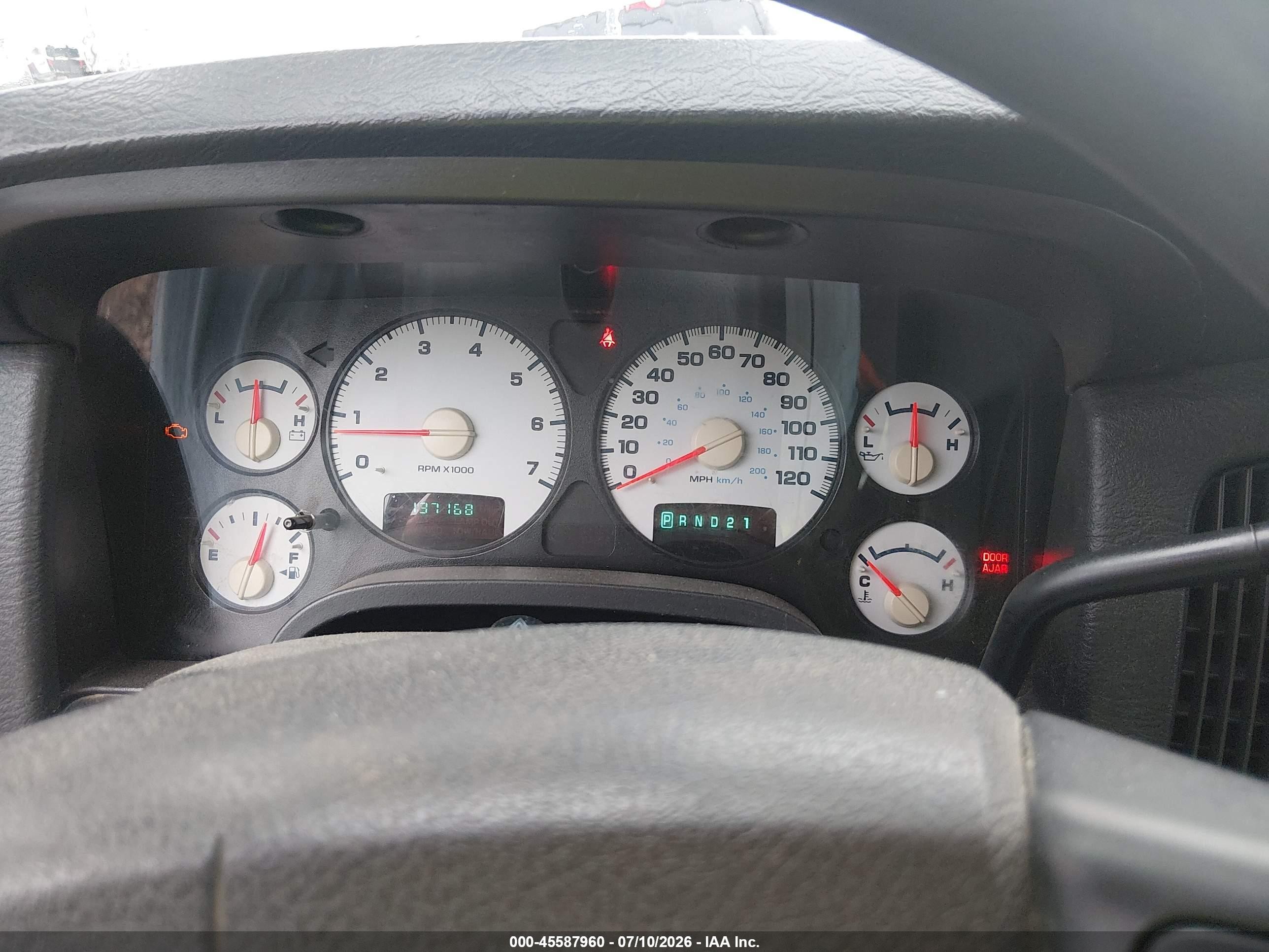 2005 Dodge Ram 1500 Slt/laramie Silver vin: 1D7HA18NX5S367317
