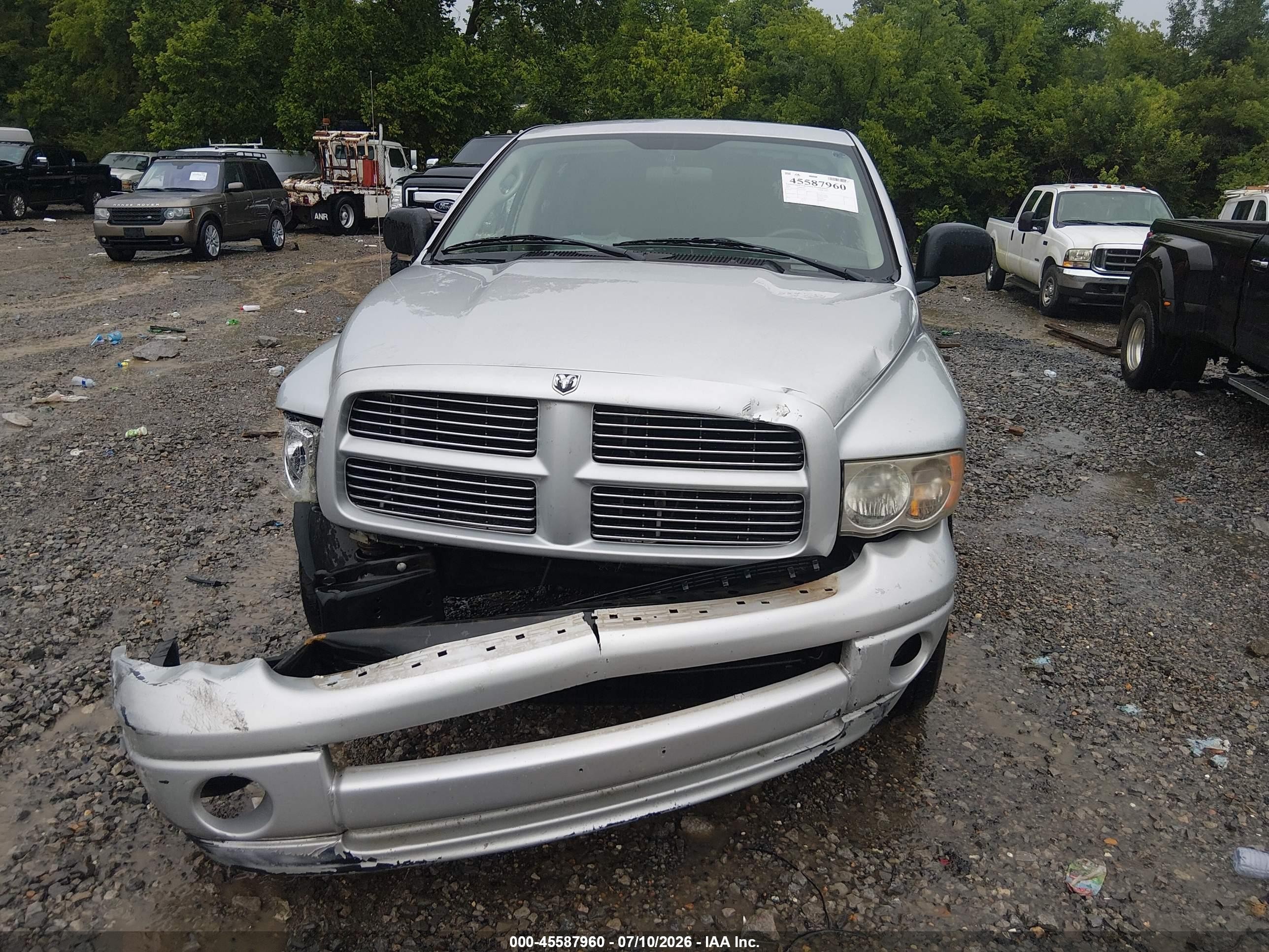 2005 Dodge Ram 1500 Slt/laramie Silver vin: 1D7HA18NX5S367317