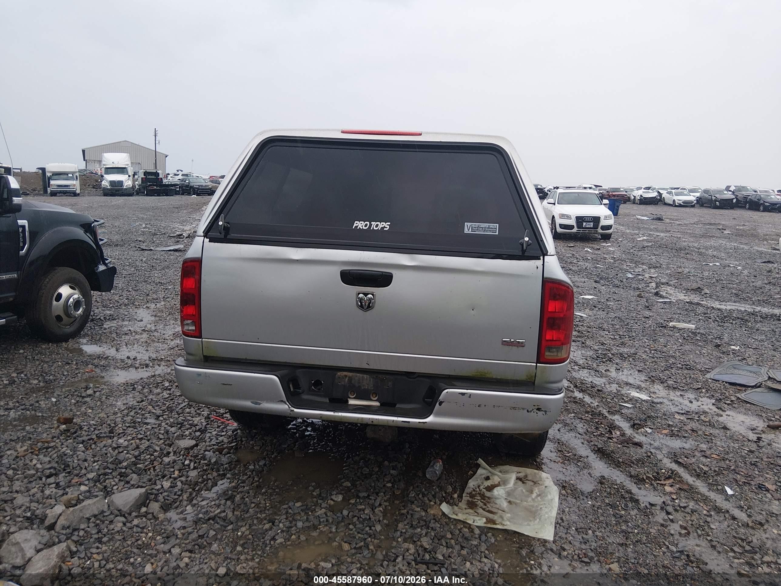 2005 Dodge Ram 1500 Slt/laramie Silver vin: 1D7HA18NX5S367317