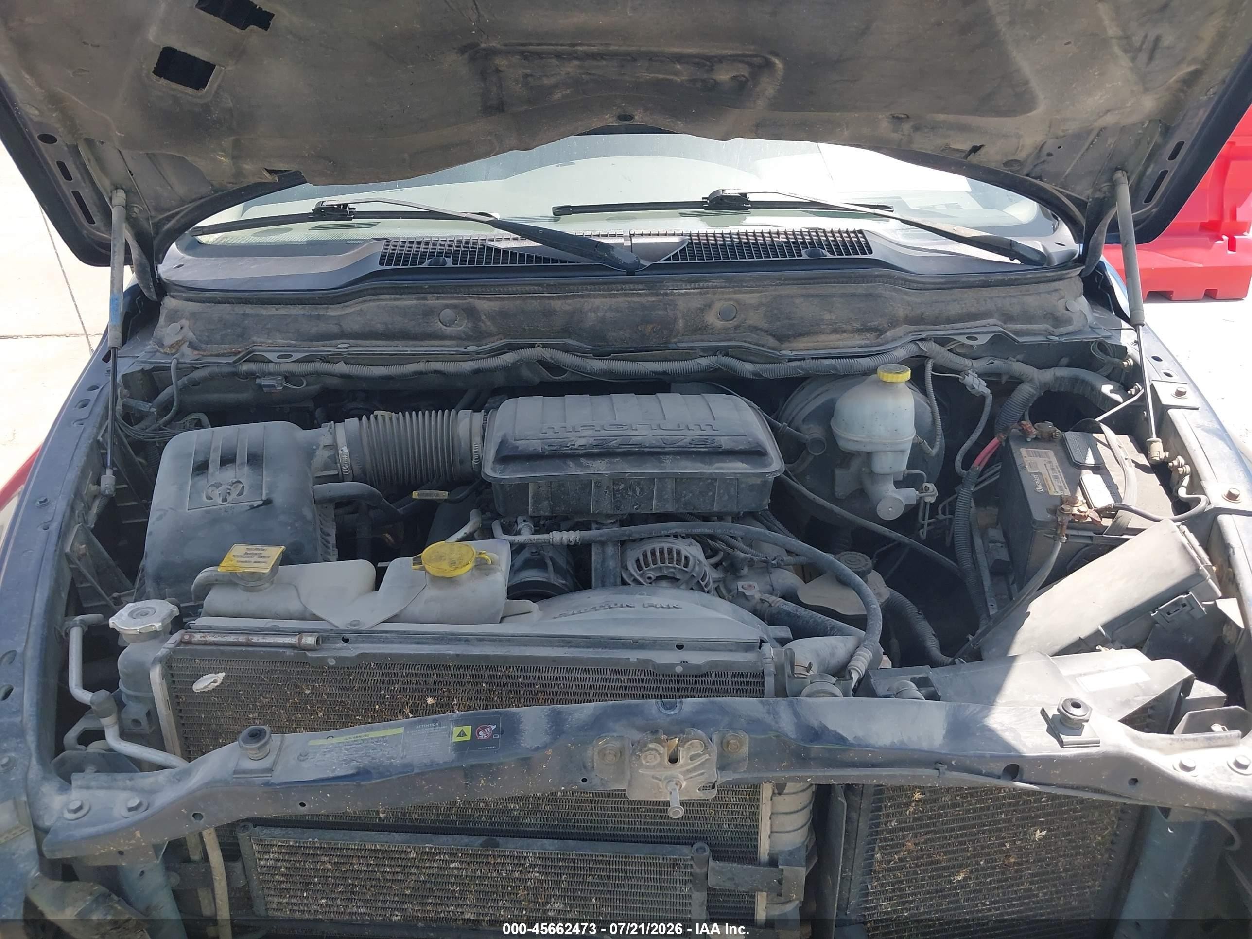 2006 Dodge Ram 1500 Slt Blue vin: 1D7HA18NX6J110620