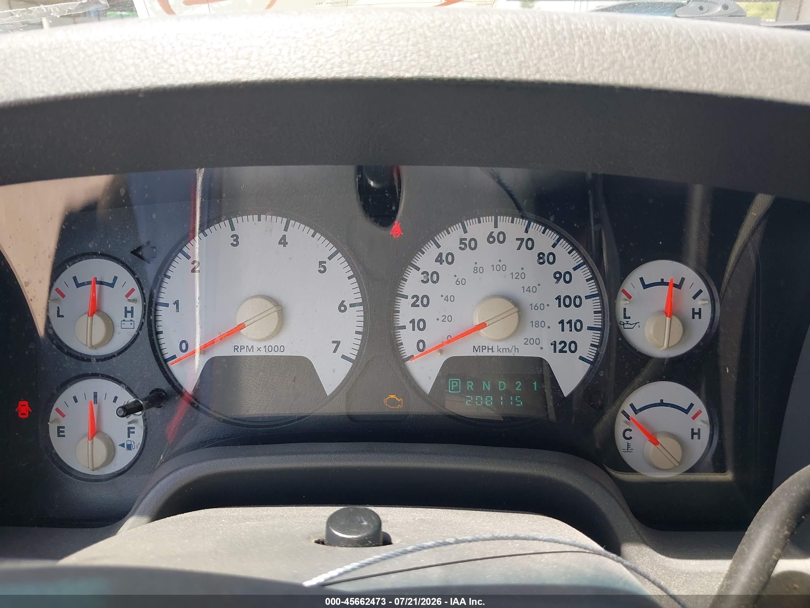 2006 Dodge Ram 1500 Slt Blue vin: 1D7HA18NX6J110620
