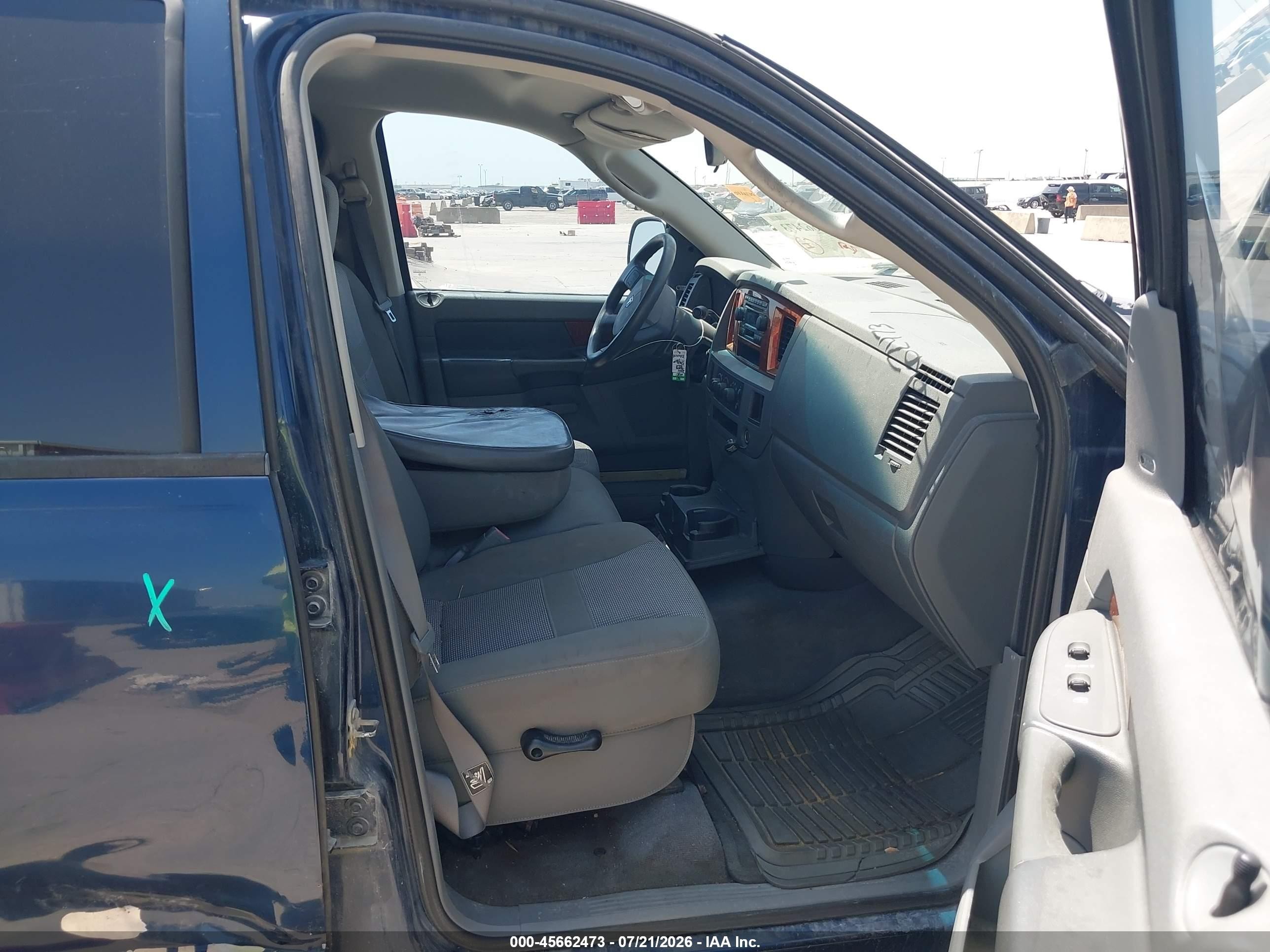 2006 Dodge Ram 1500 Slt Blue vin: 1D7HA18NX6J110620