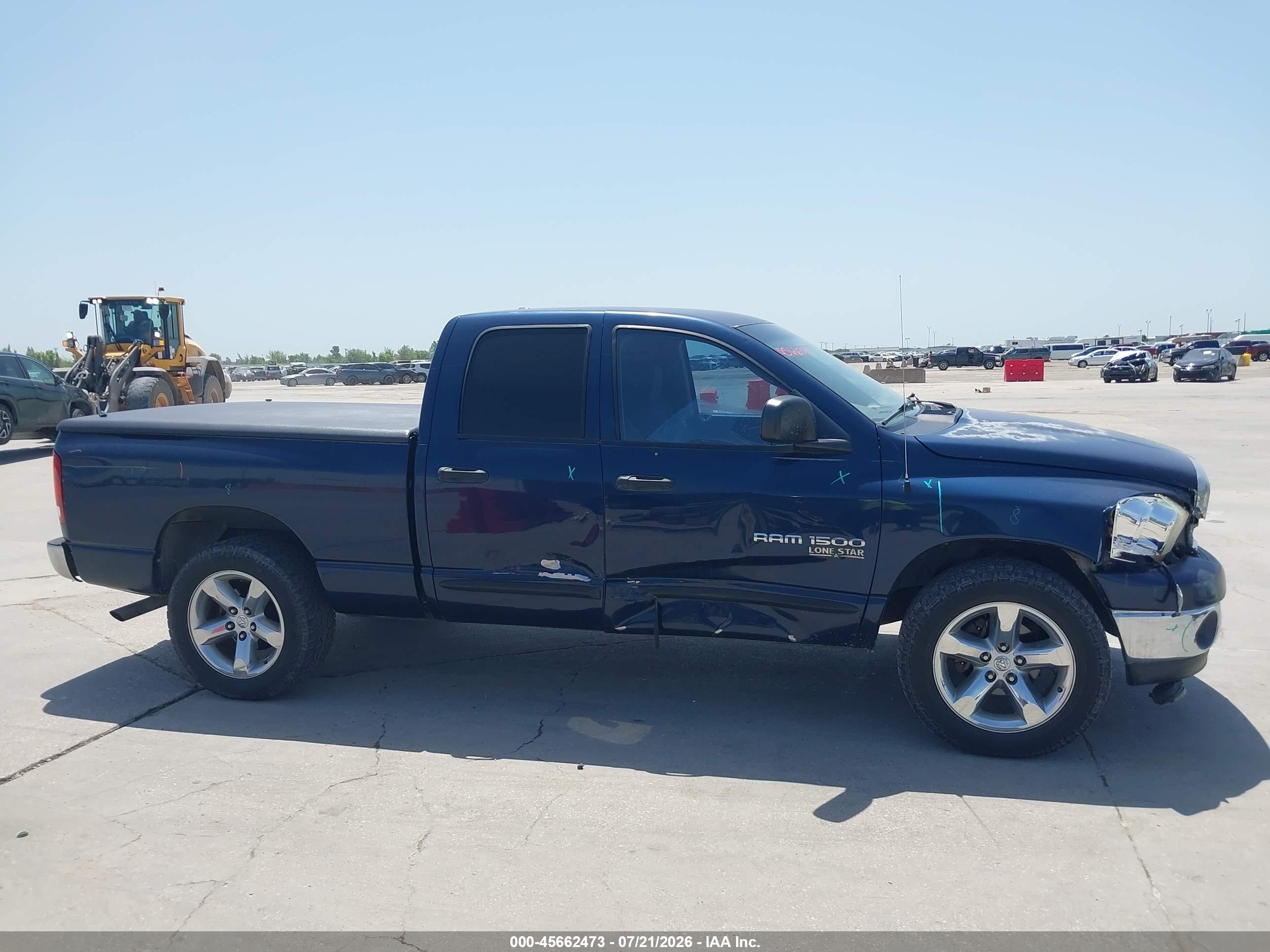 2006 Dodge Ram 1500 Slt Blue vin: 1D7HA18NX6J110620
