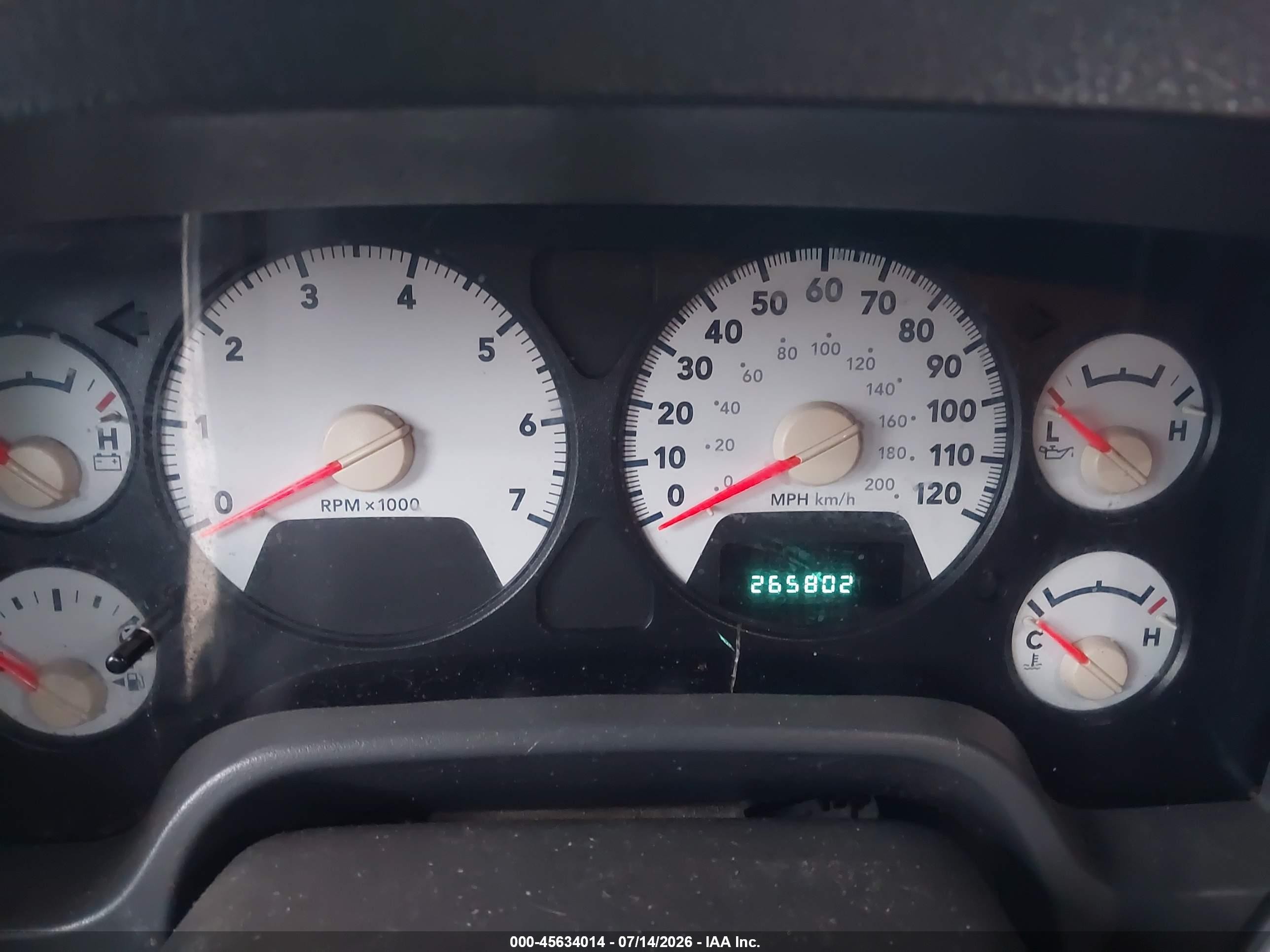 2006 Dodge Ram 1500 Slt Серый vin: 1D7HA18NX6J164791