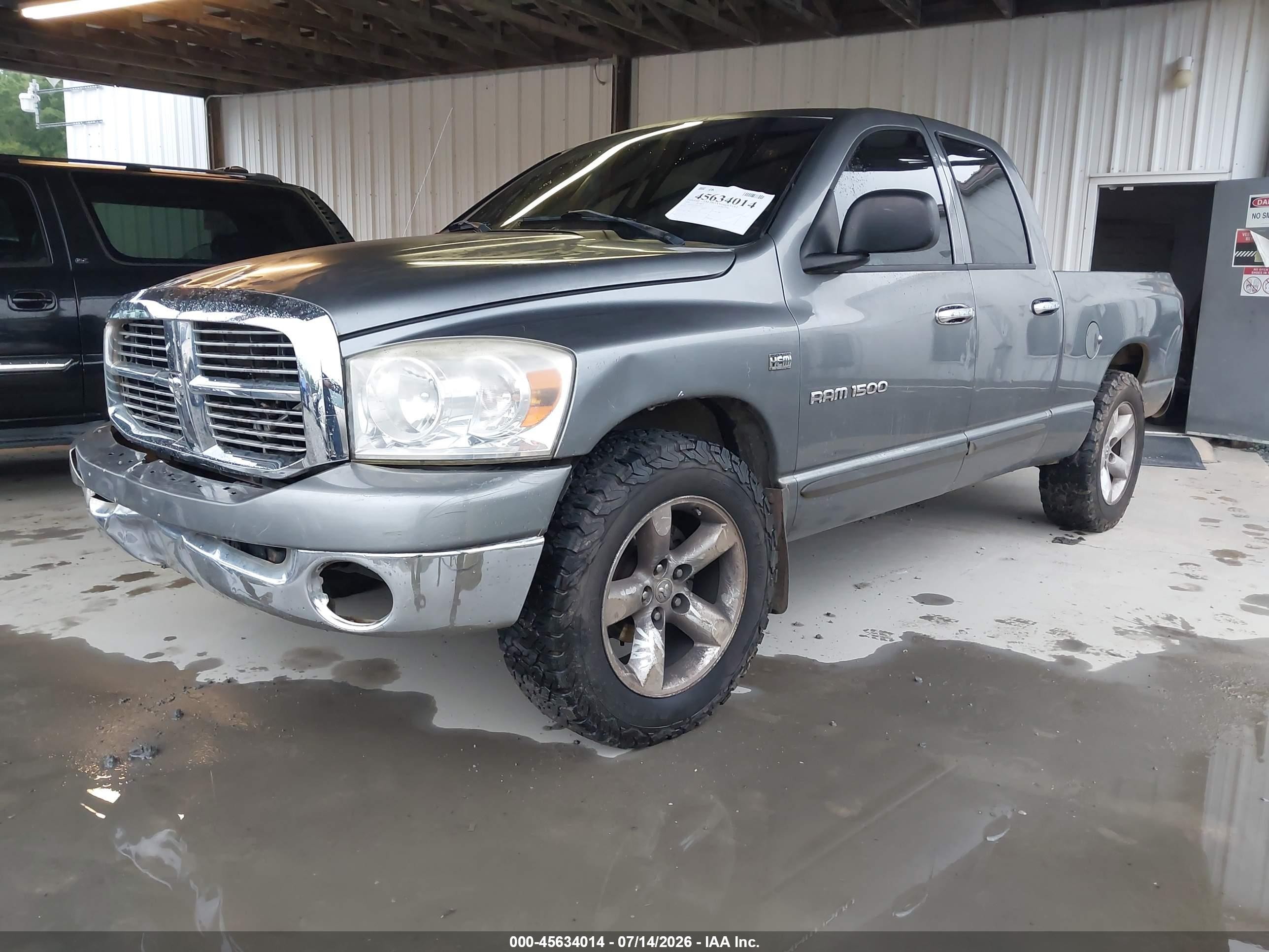 2006 Dodge Ram 1500 Slt Серый vin: 1D7HA18NX6J164791