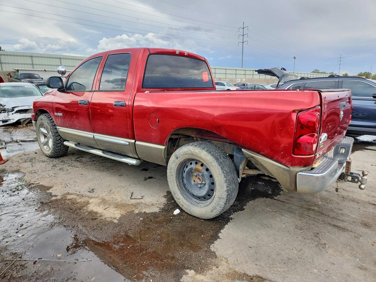 2008 Dodge Ram 1500 St Red vin: 1D7HA18NX8J126755