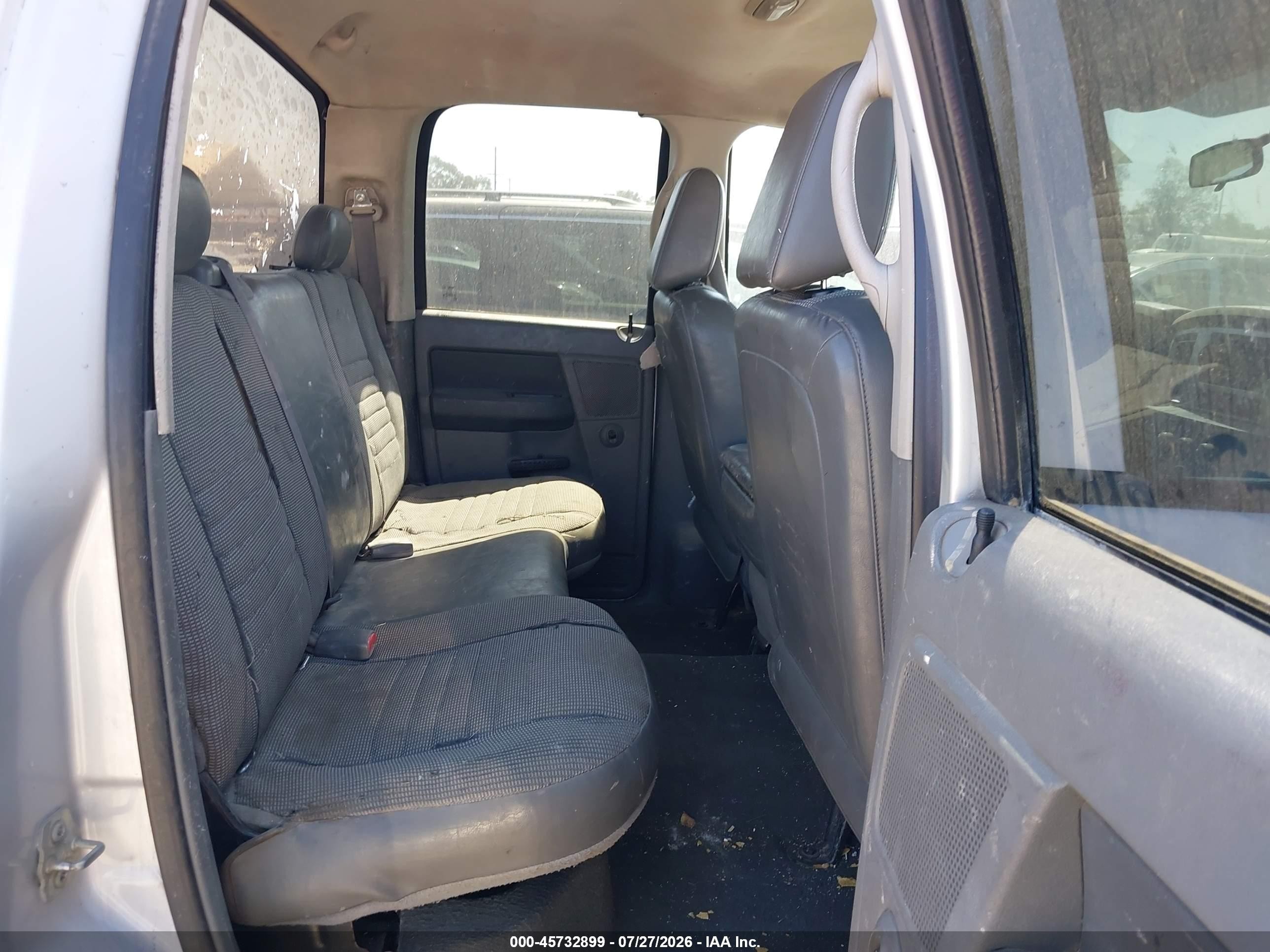 2008 Dodge Ram 1500 Slt Silver vin: 1D7HA18NX8S538071