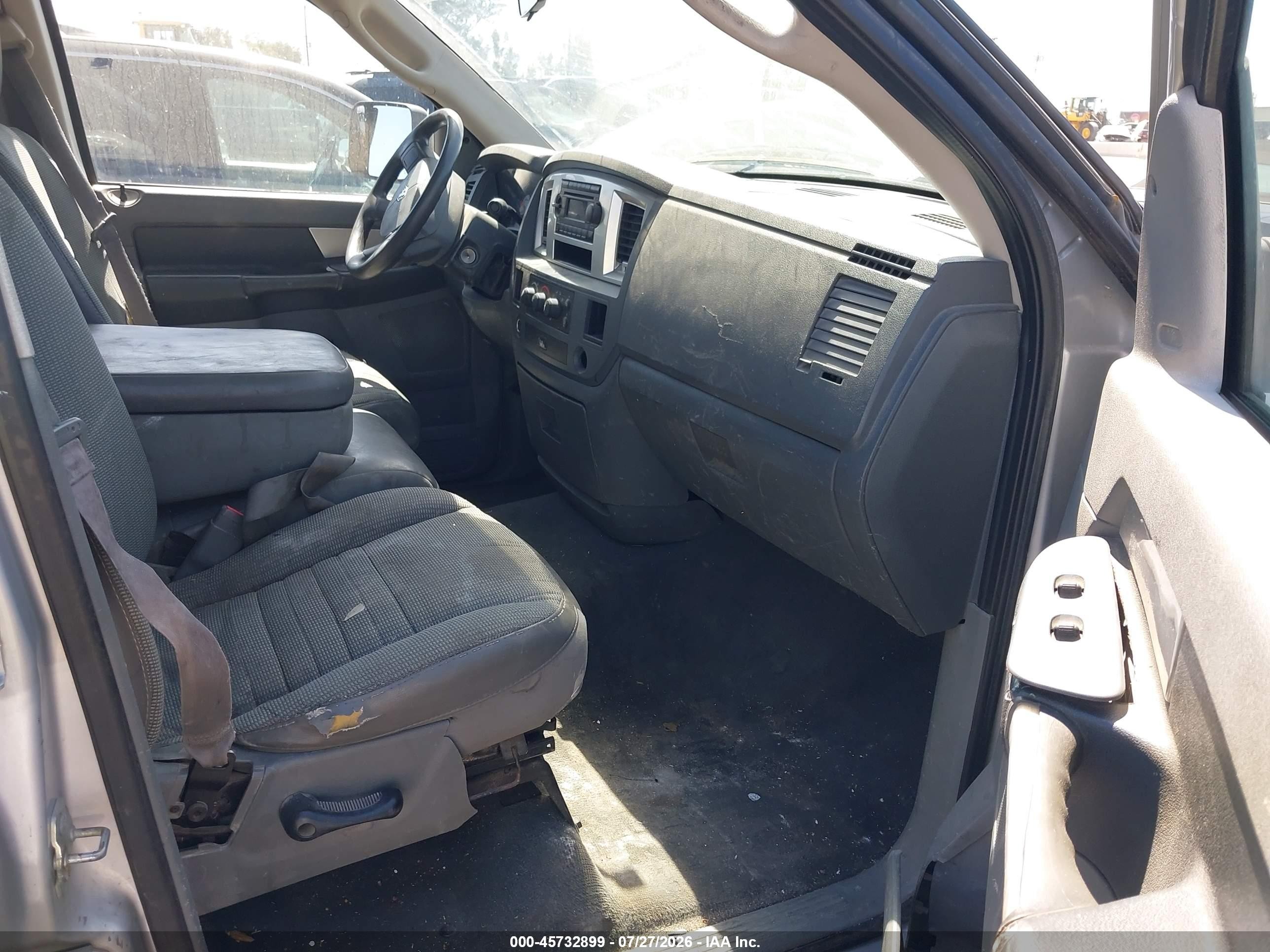 2008 Dodge Ram 1500 Slt Silver vin: 1D7HA18NX8S538071