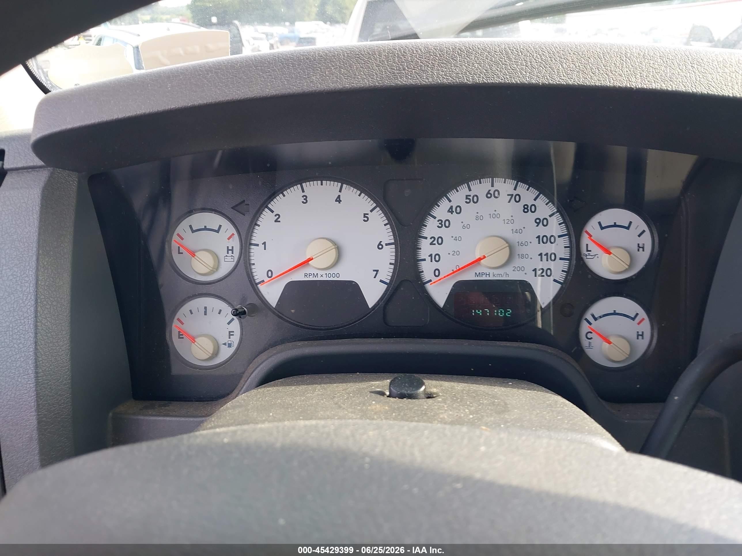 2007 Dodge Ram 1500 Slt White vin: 1D7HA18P07J597801
