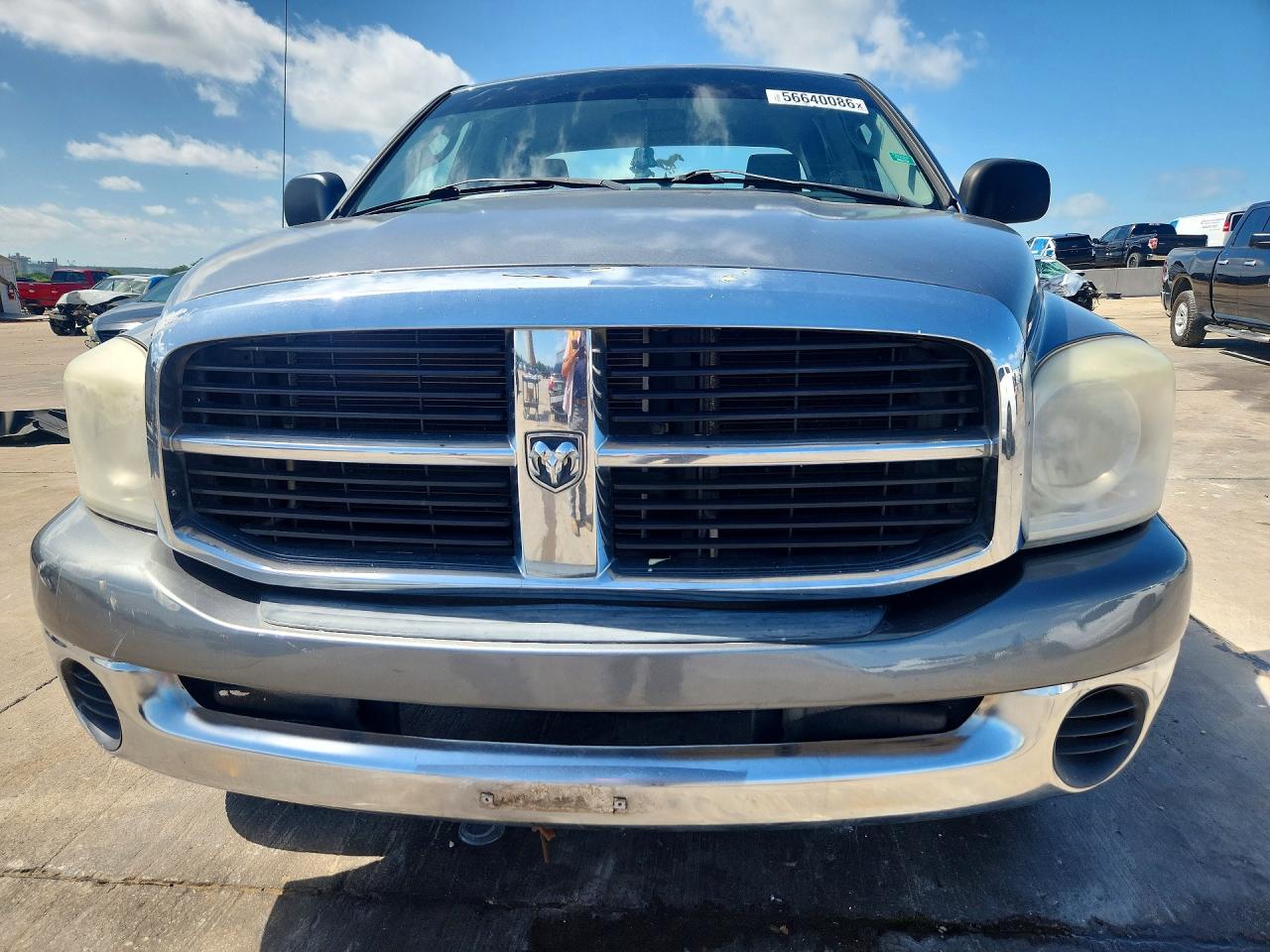 2007 Dodge Ram 1500 Slt Gray vin: 1D7HA18P07S146071