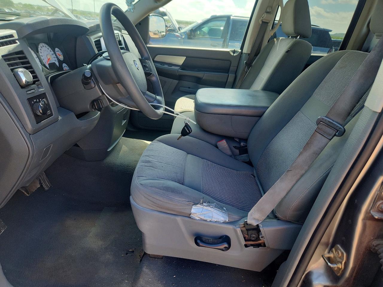 2007 Dodge Ram 1500 Slt Gray vin: 1D7HA18P07S146071