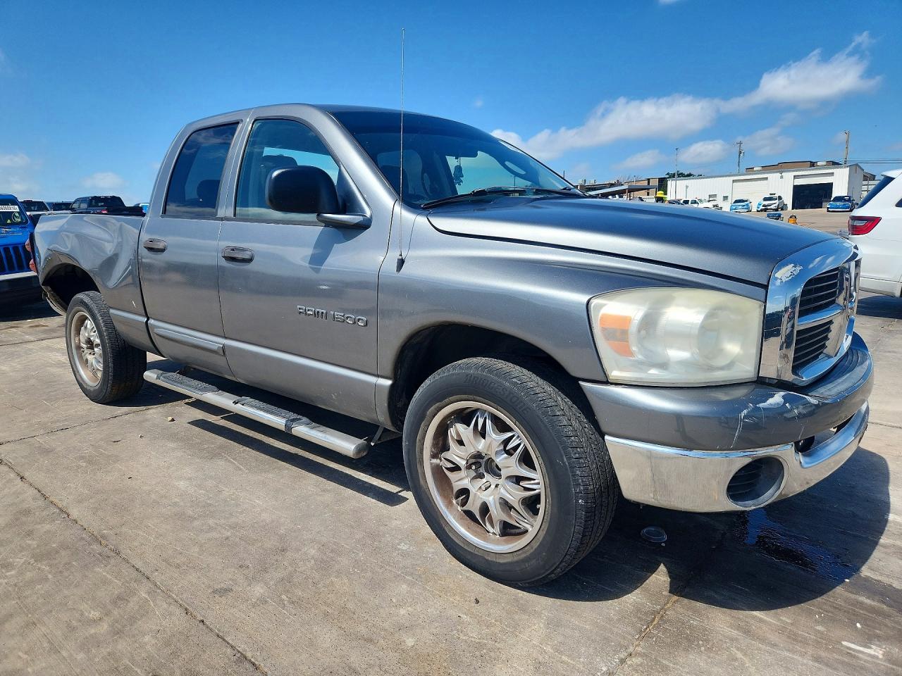 2007 Dodge Ram 1500 Slt Gray vin: 1D7HA18P07S146071
