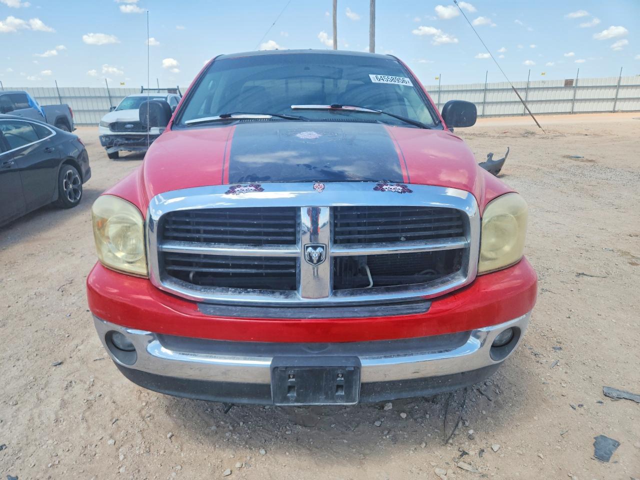 2007 Dodge Ram 1500 St Red vin: 1D7HA18P17S122166