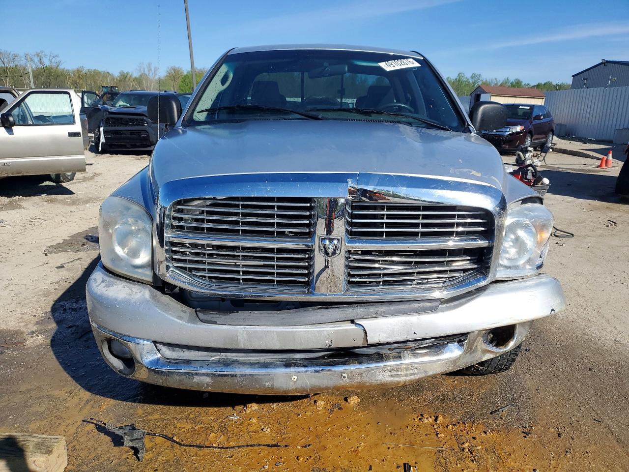 2007 Dodge Ram 1500 St Silver vin: 1D7HA18P27S230747