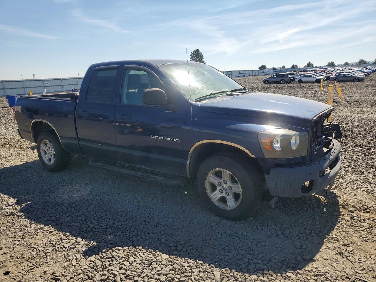 2007 Dodge Ram 1500 St Blue vin: 1D7HA18P37J625719