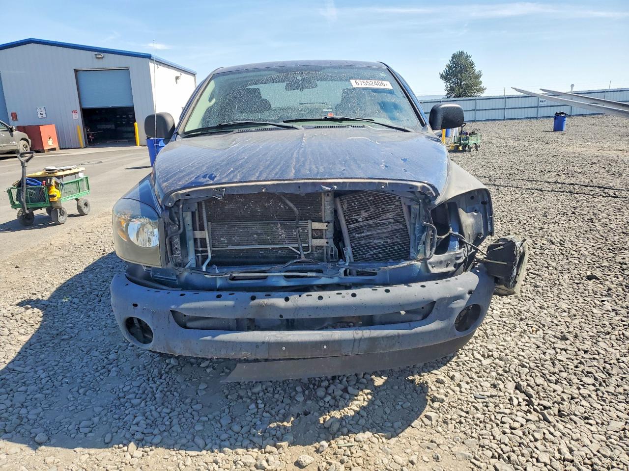 2007 Dodge Ram 1500 St Blue vin: 1D7HA18P37J625719