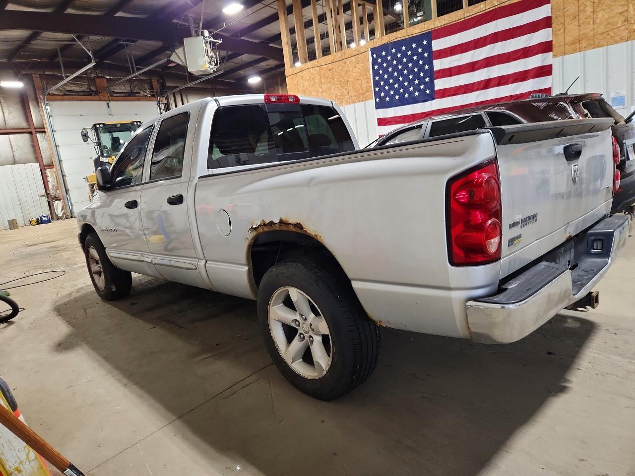 2007 Dodge Ram 1500 St Silver vin: 1D7HA18P47S154206
